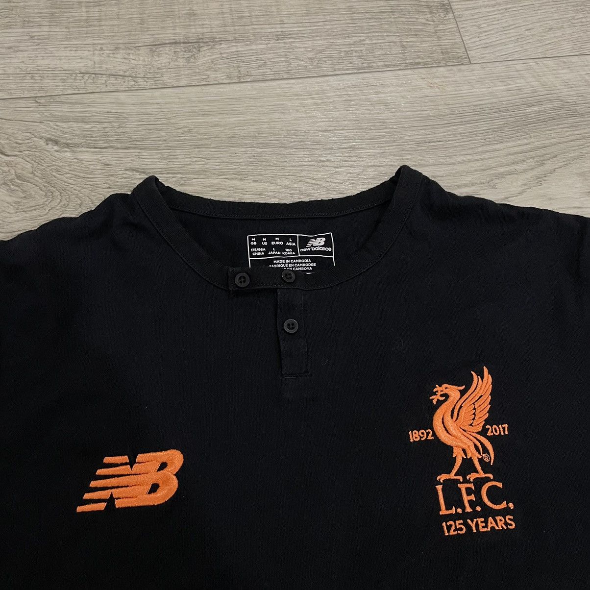 New Balance New Balance Liverpool 125 years LFC POLO tee Shirt Jersey Size US M / EU 48-50 / 2 - 2 Thumbnail