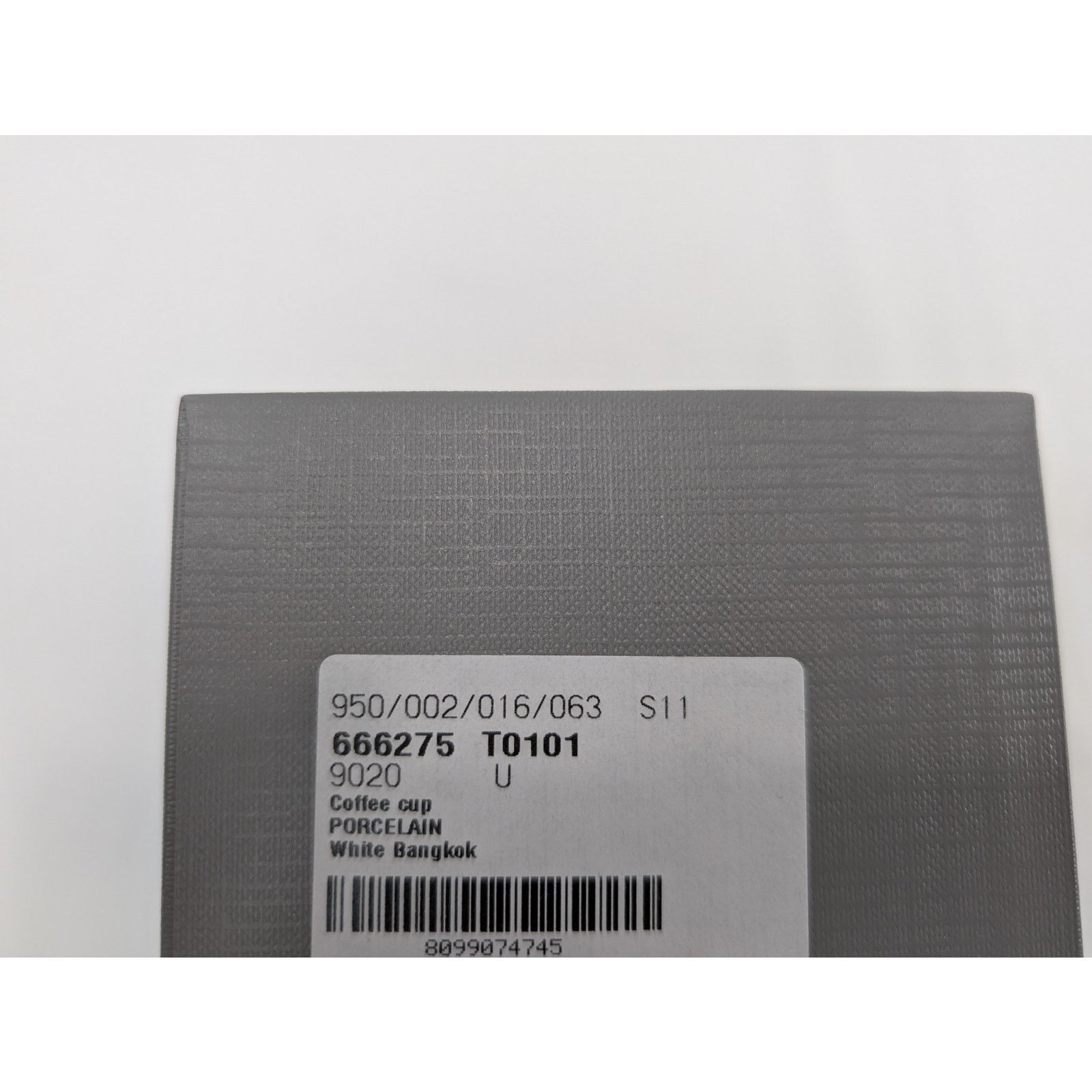 Balenciaga o1rshd1 Q:2/ Size: OS/ Bangkok Porcelain Coffee Cup in White Size ONE SIZE - 9 Thumbnail
