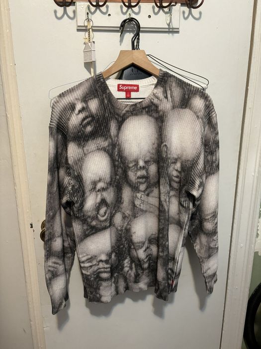 Supreme Supreme HR Giger Sweater | Grailed