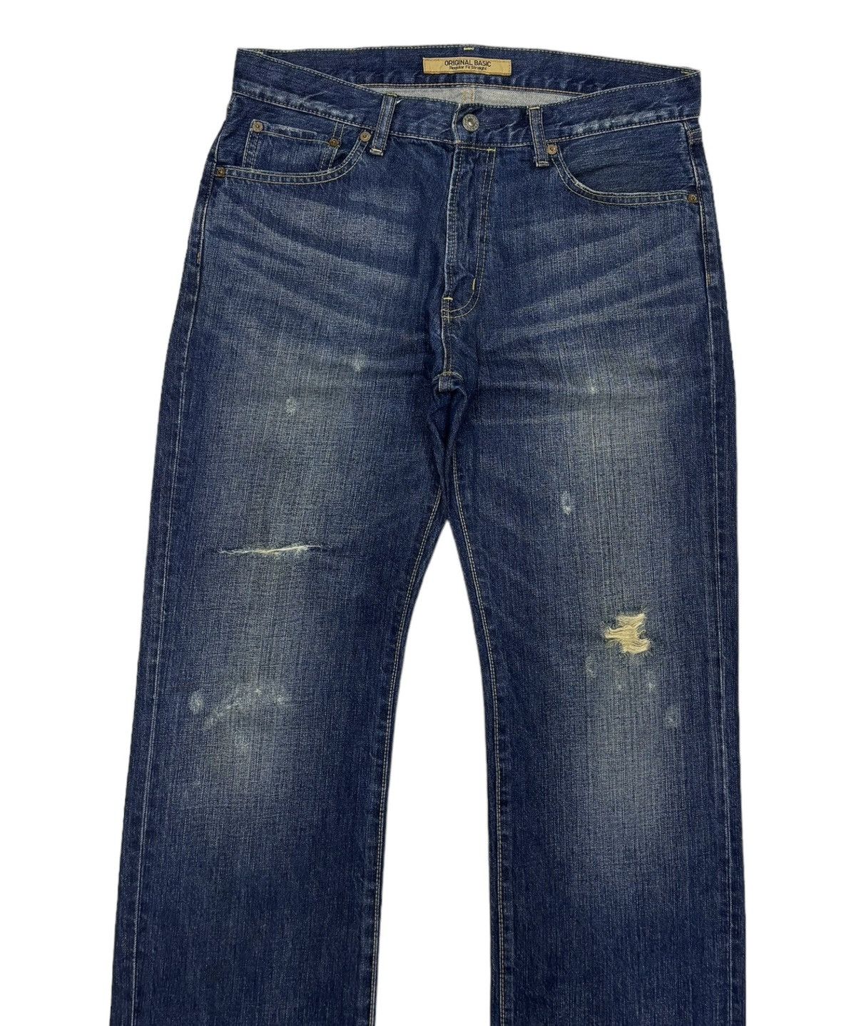 Undercover × Uniqlo VINTAGE S-002 DISTRESSED DENIM UNIQLO UNDERCOVER STYLE Size US 33 - 5 Thumbnail