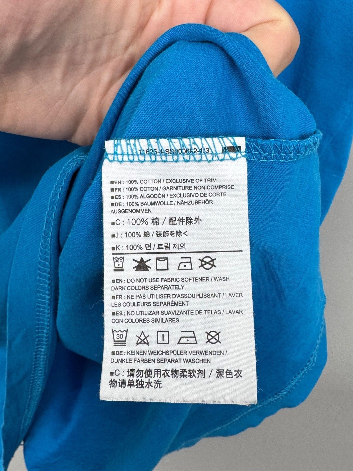 Arc'teryx ARCTERYX Bird Big Logo Blue T-Shirt Size US L / EU 52-54 / 3 - 6 Thumbnail