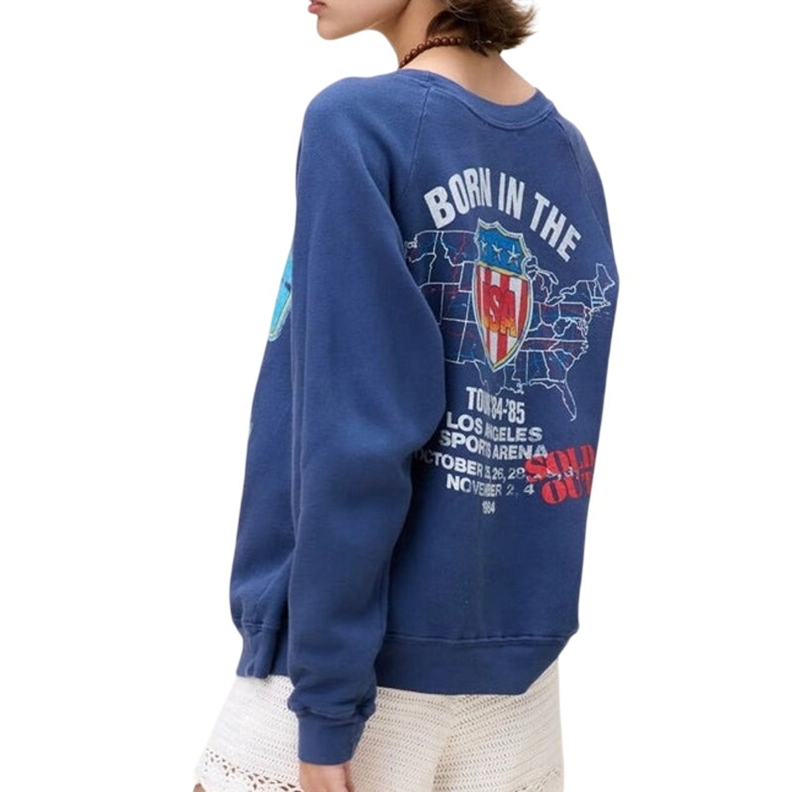 Daydreamer DAYDREAMER Bruce Springsteen Born In The USA Sweatshirt Size S / US 4 / IT 40 - 4 Thumbnail