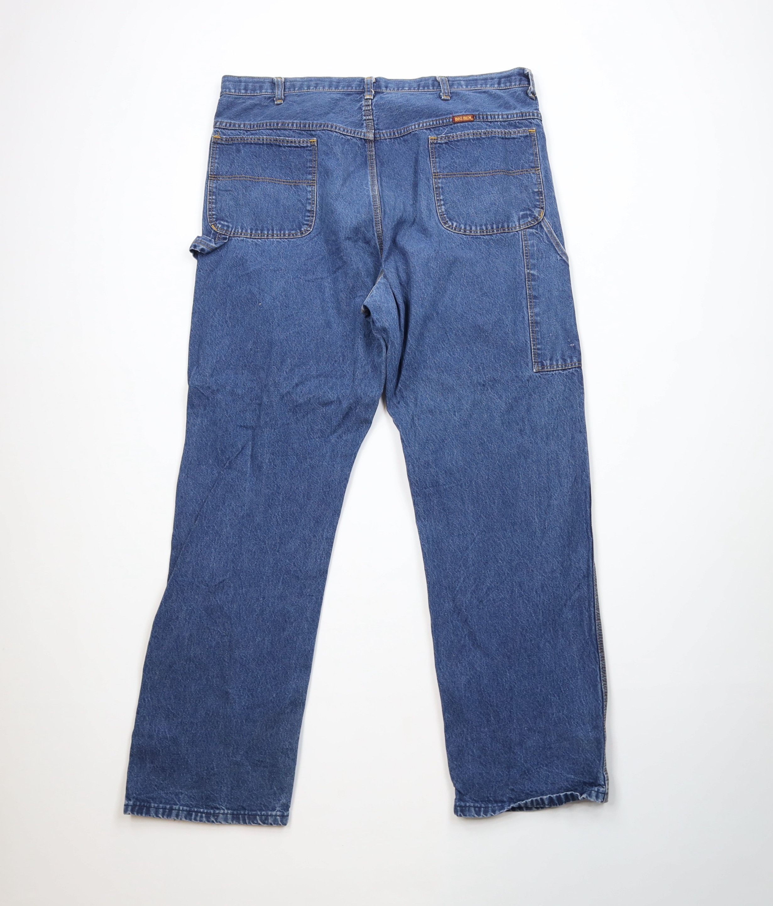Vintage Vintage 90s Streetwear Workwear Wide Leg Dungaree Jeans USA Size US 42 / EU 58 - 10 Thumbnail