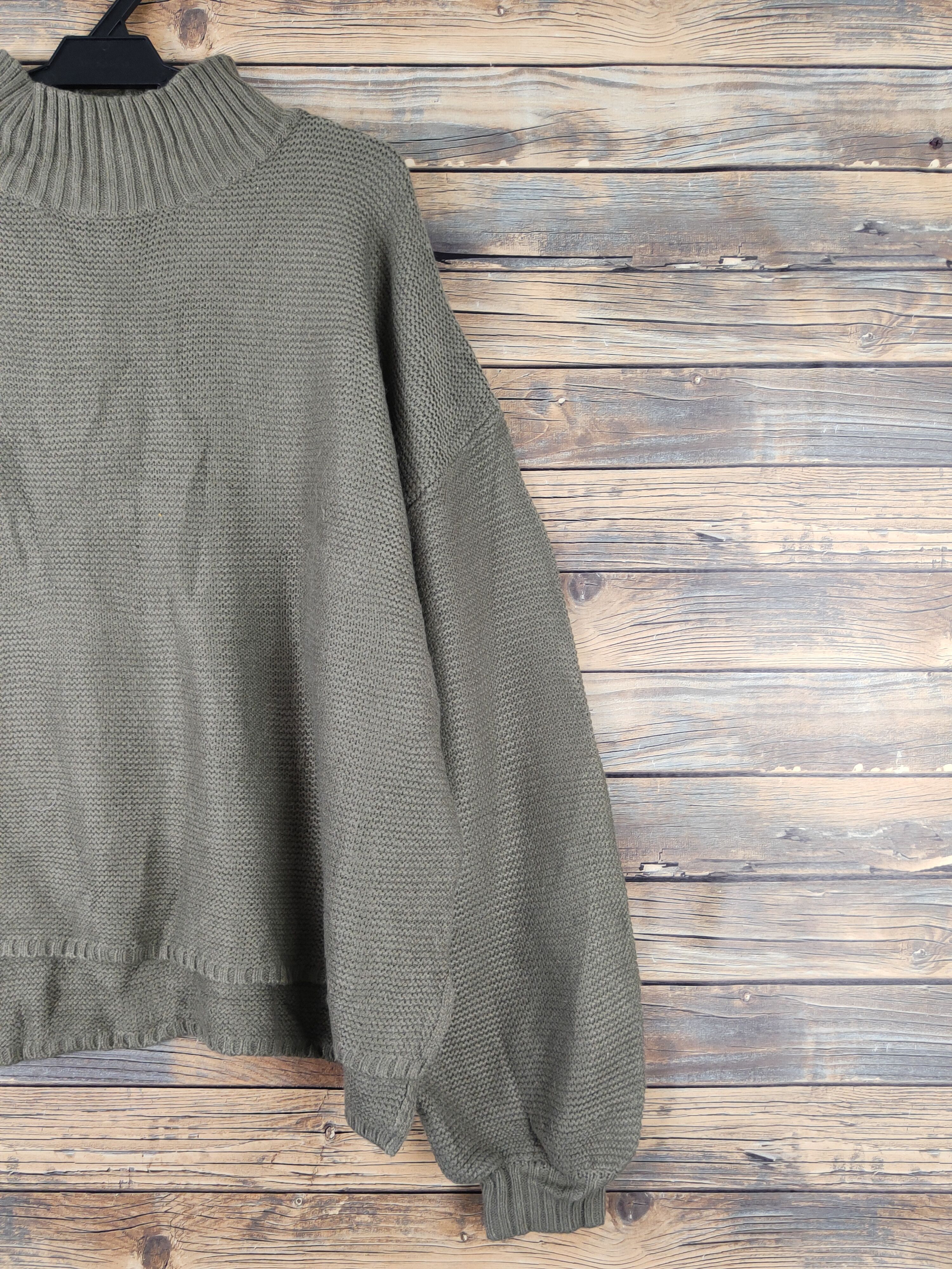 Homespun Knitwear Lowrys Farm Olive Knitwear Sweatshirts #W2015 Size US L / EU 52-54 / 3 - 5 Thumbnail