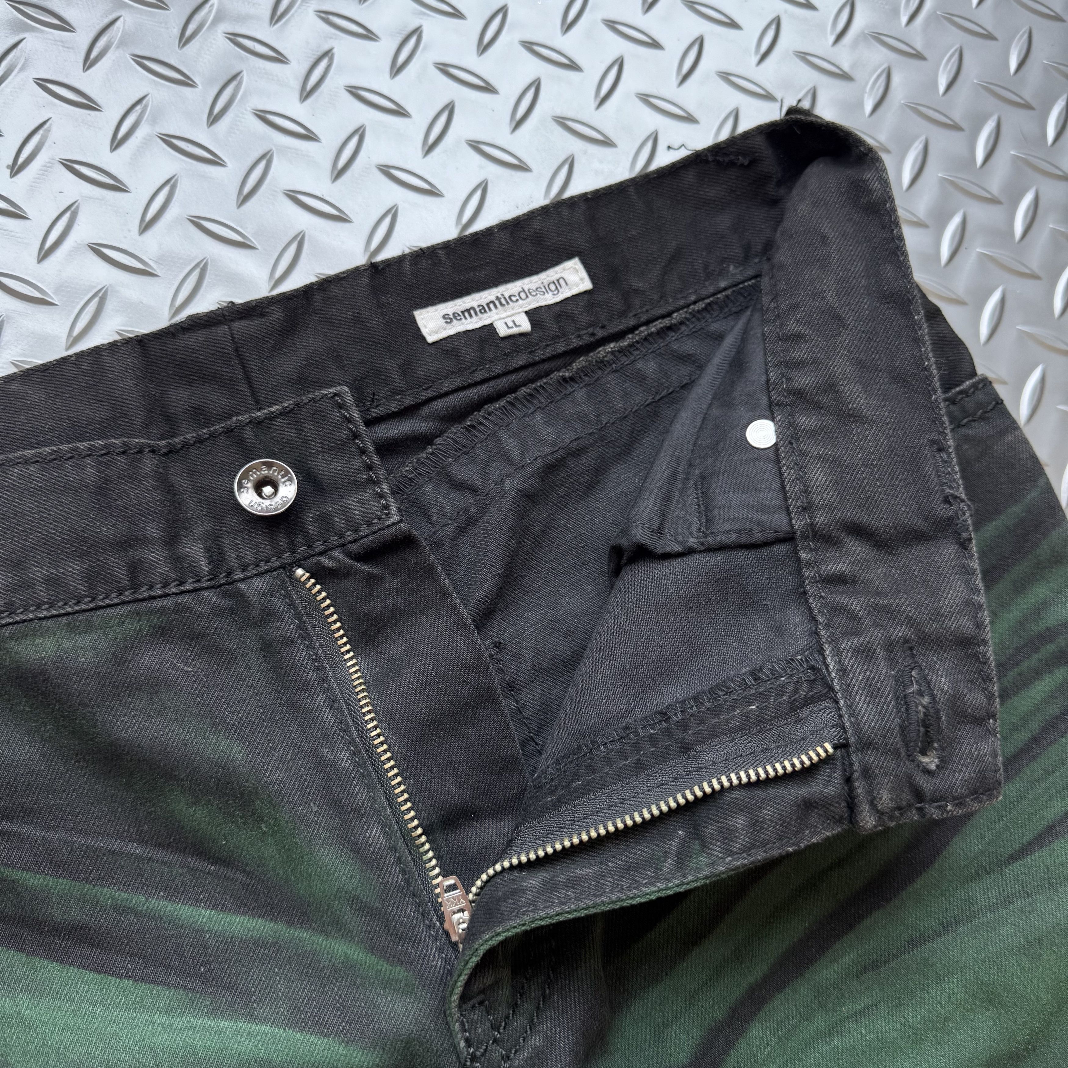 semanticdesign Semantic Design Archive Green Fade Denim Jeans Size US 32 / EU 48 - 5 Thumbnail