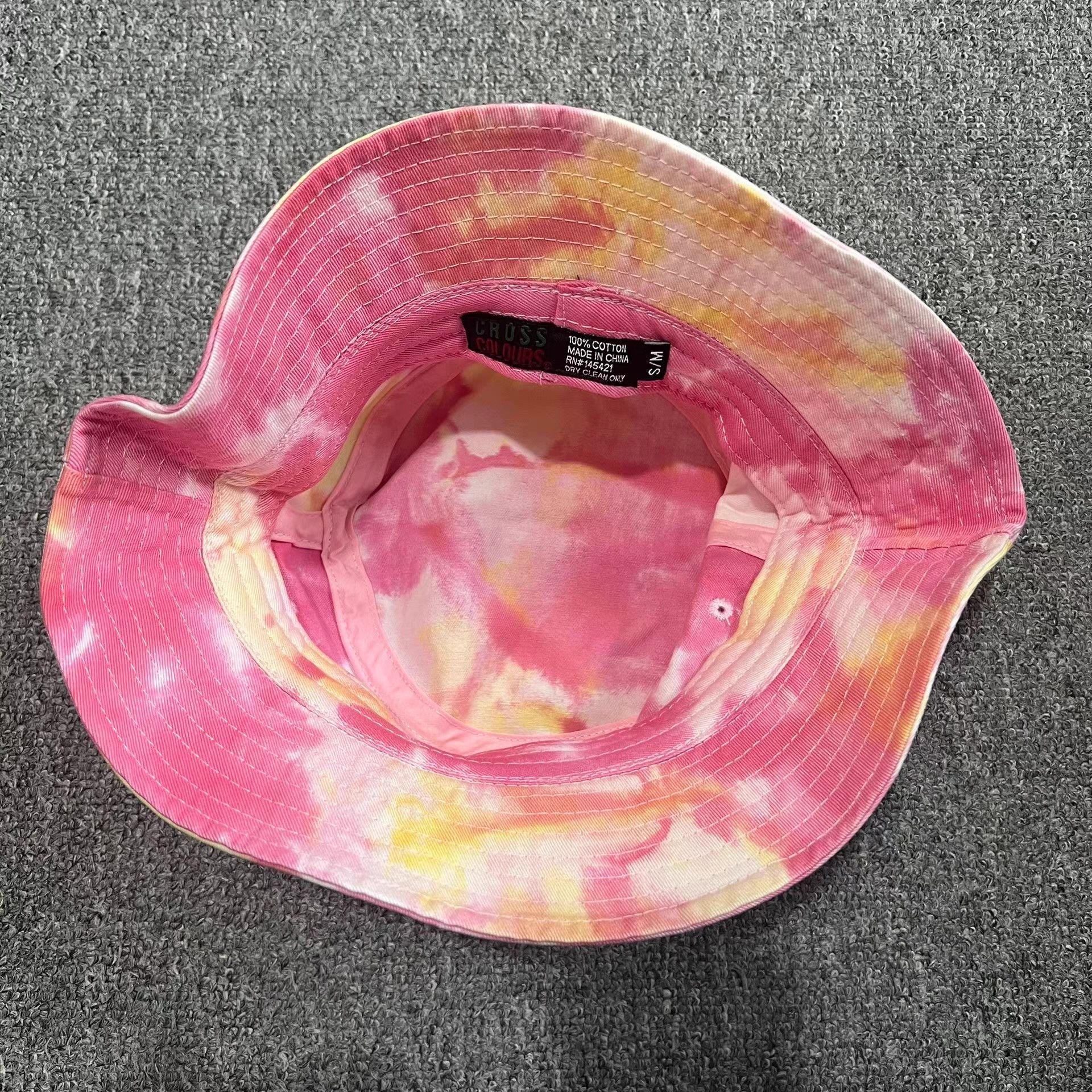 Cross Colours Cross Colours Embroidered Vintage WashedBucket Hat。 Q7 Size ONE SIZE - 3 Thumbnail