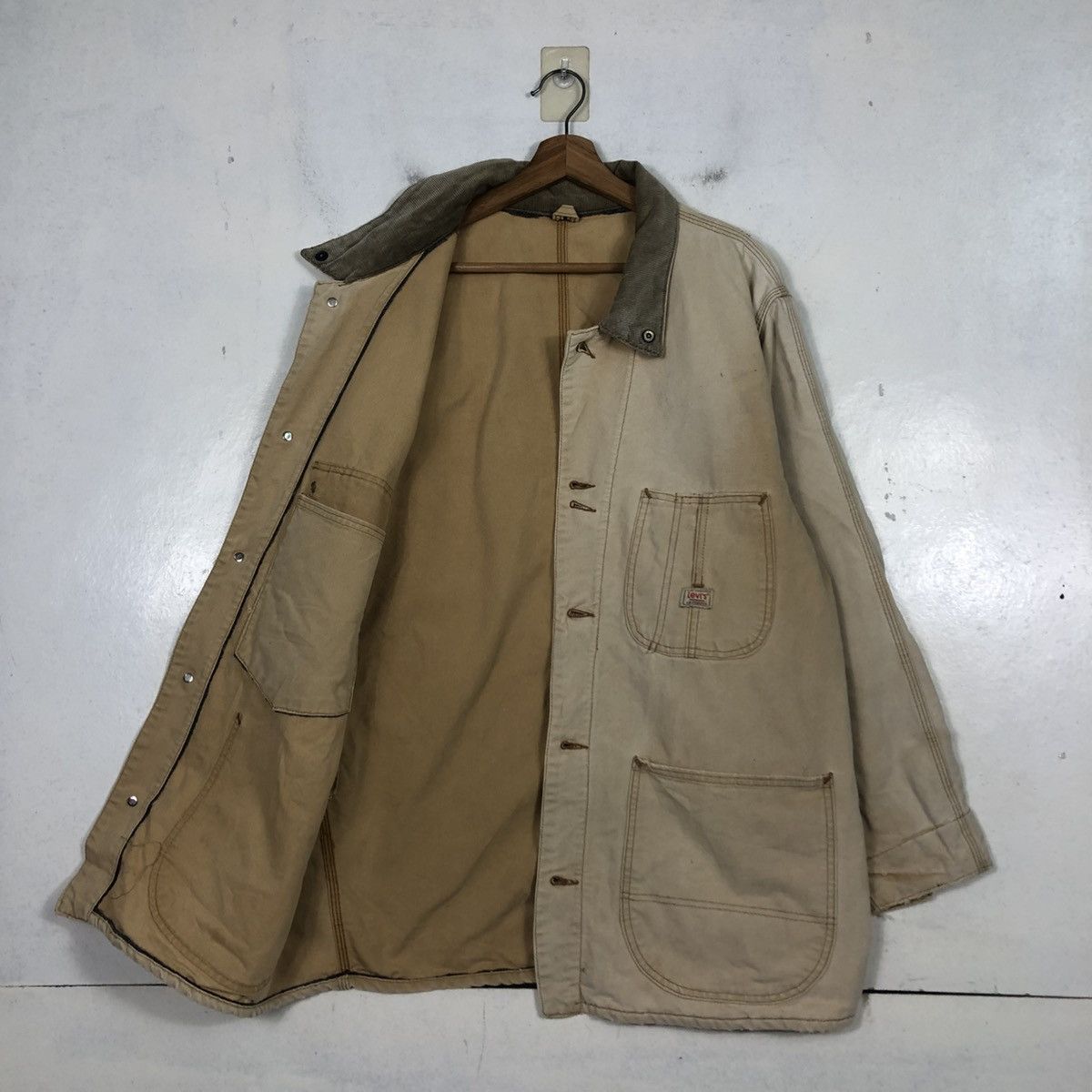 Levi's 📌Vintage Chore Jacket Duck Canvas Levi's Multi Pocket Size US M / EU 48-50 / 2 - 13 Thumbnail