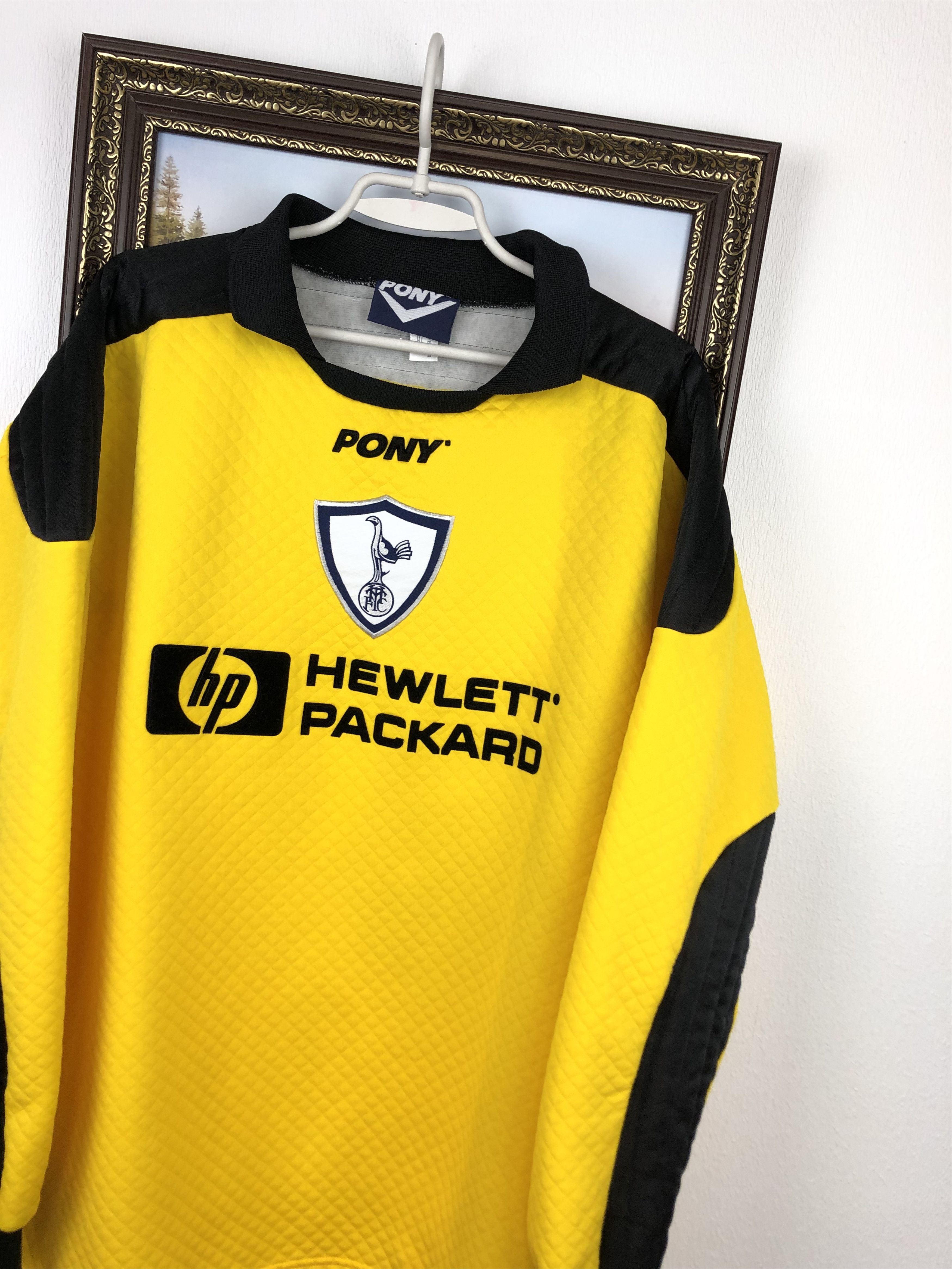 Vintage Tottenham Hotspur Goalkeeper football shirt Soccer Jersey Size US XL / EU 56 / 4 - 4 Thumbnail