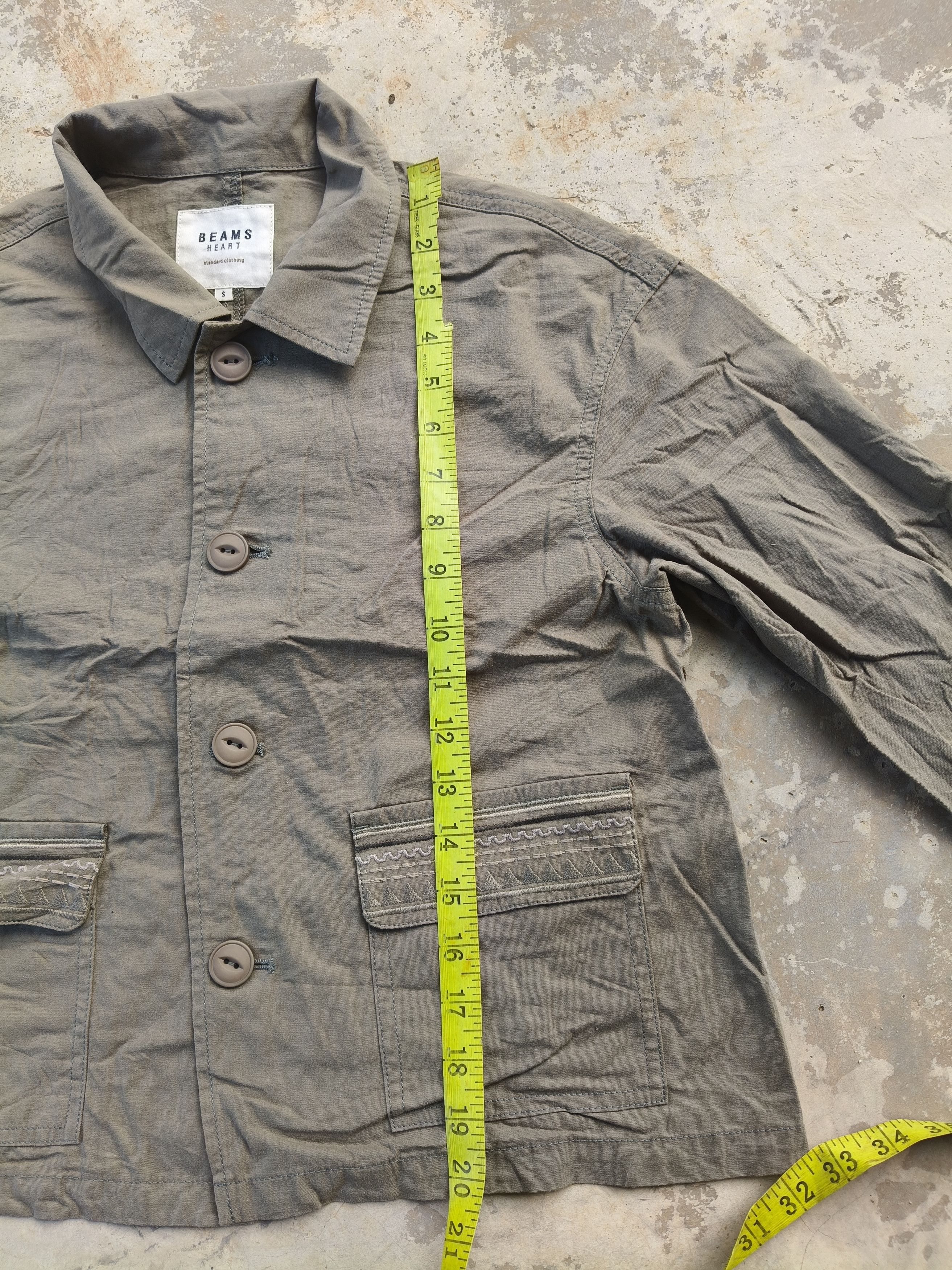 Beams Plus Beams Heart Button Short Jacket Size S / US 4 / IT 40 - 11 Thumbnail