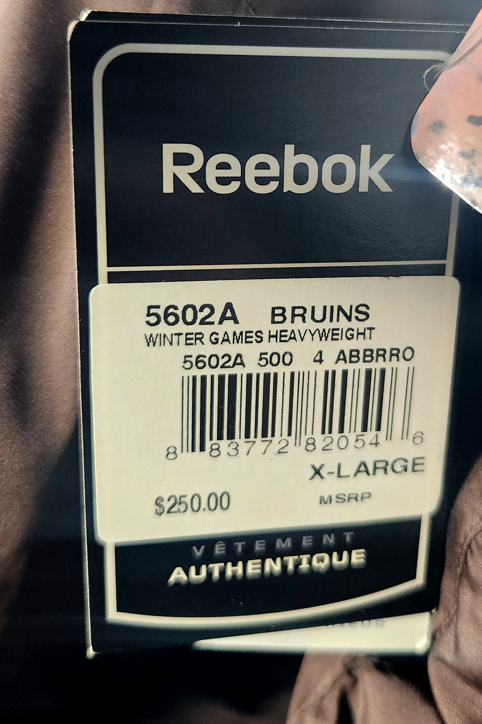 Reebok Boston Bruins Reebok 2010 NHL Brown Puffer Coat Jacket SZ XL Size US XL / EU 56 / 4 - 7 Thumbnail