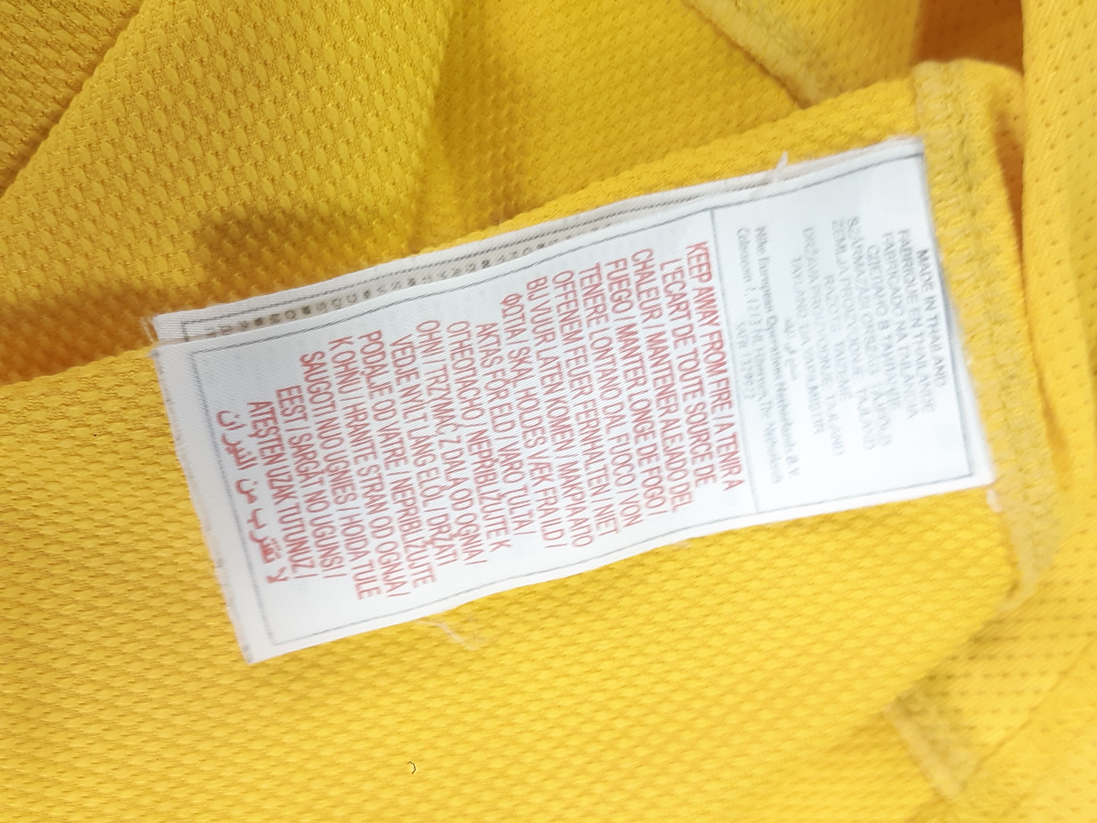 Nike Vintage NIKE BRASIL Jersey made in Thailand size XL Size US XL / EU 56 / 4 - 5 Thumbnail
