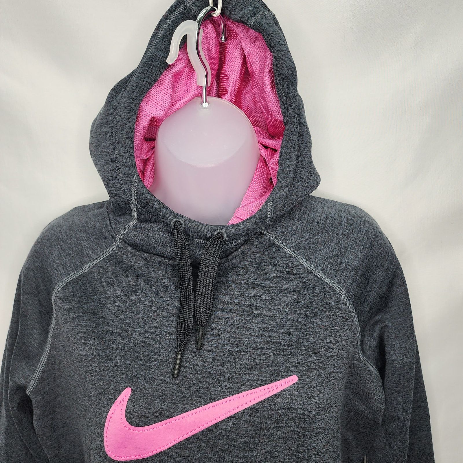Nike Nike Therma Fit Gray & Purple Hooded Pull Over Sweatshirt M Size M / US 6-8 / IT 42-44 - 6 Thumbnail