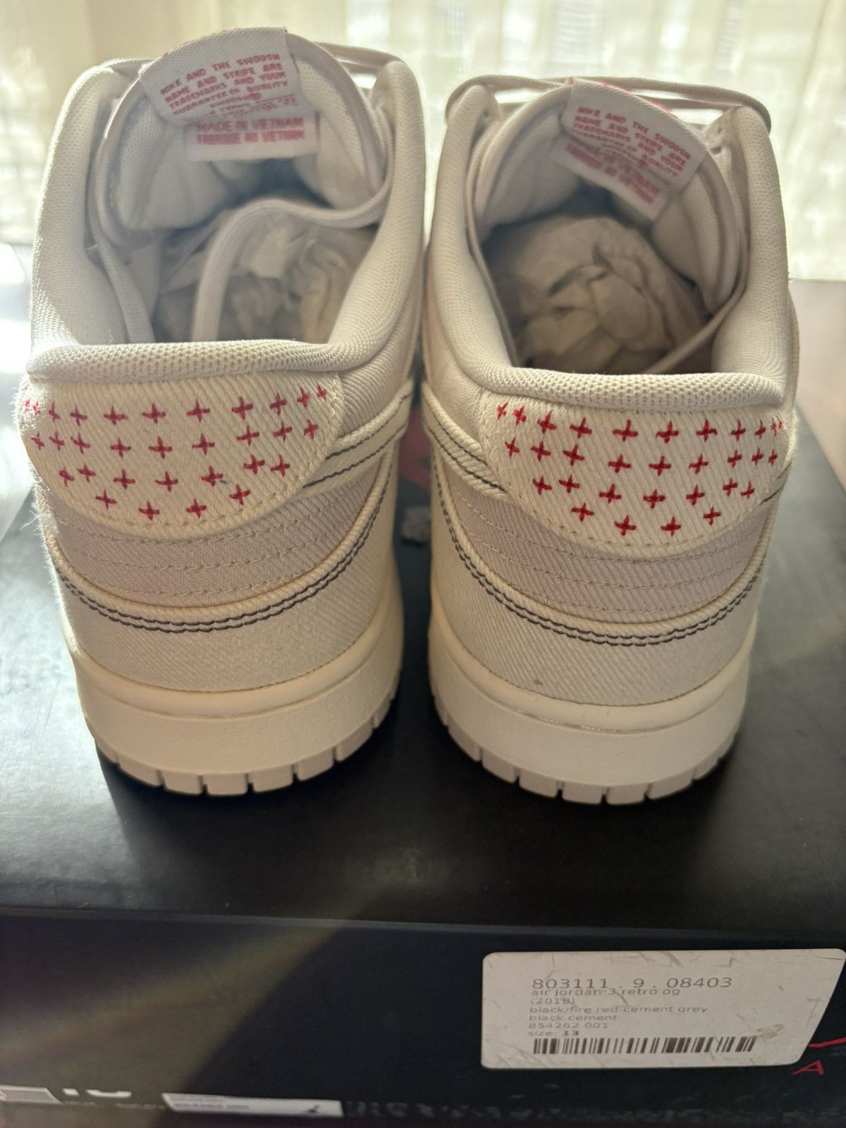 Nike Nike Dunk Low Sashiko Light Orewood Brown Size US 13 / EU 46 - 2 Thumbnail