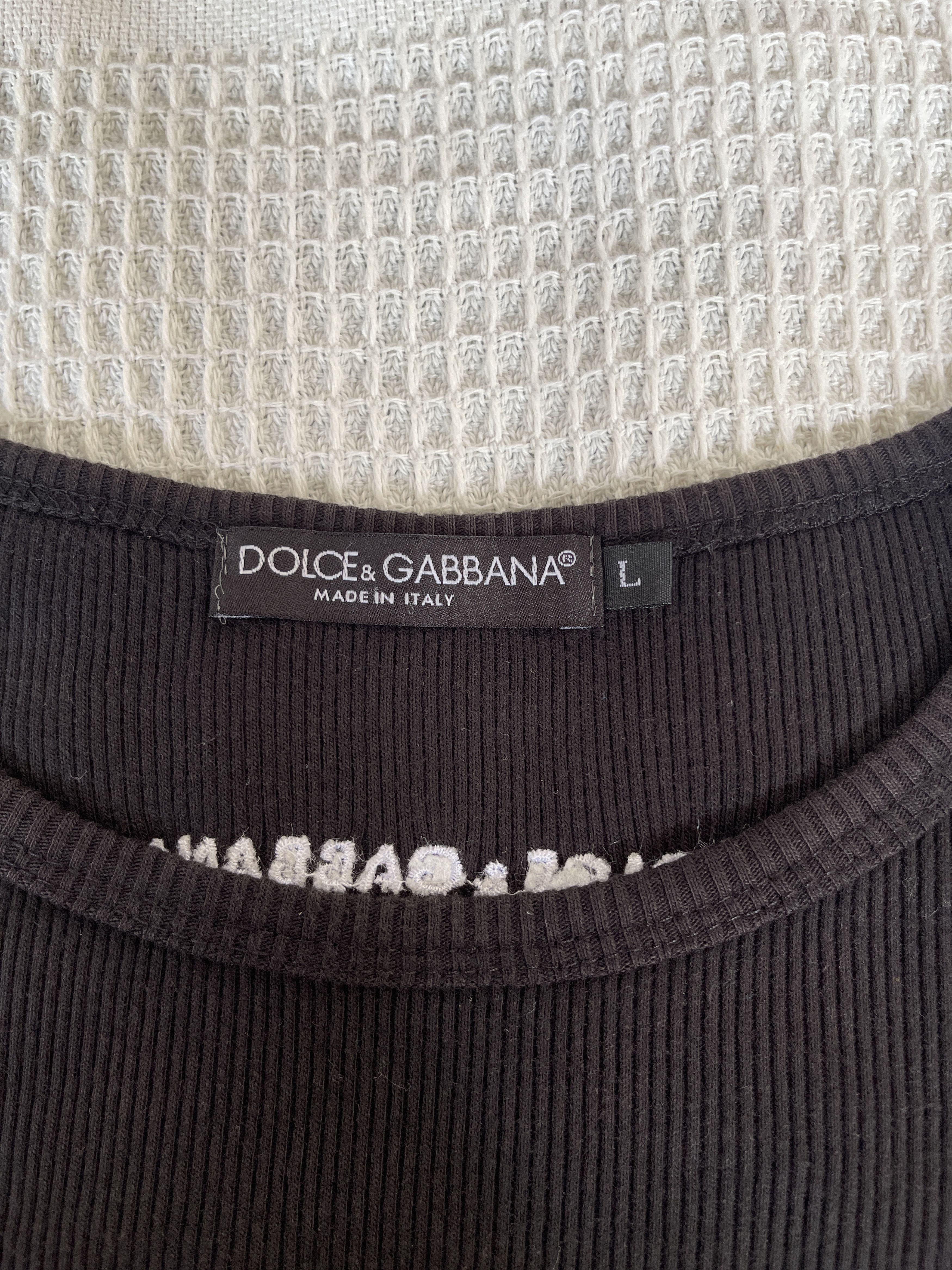 Dolce & Gabbana Vintage🔥Dolce&Gabbana🔥Embroidery Black Long Sleeve Size US L / EU 52-54 / 3 - 15 Thumbnail