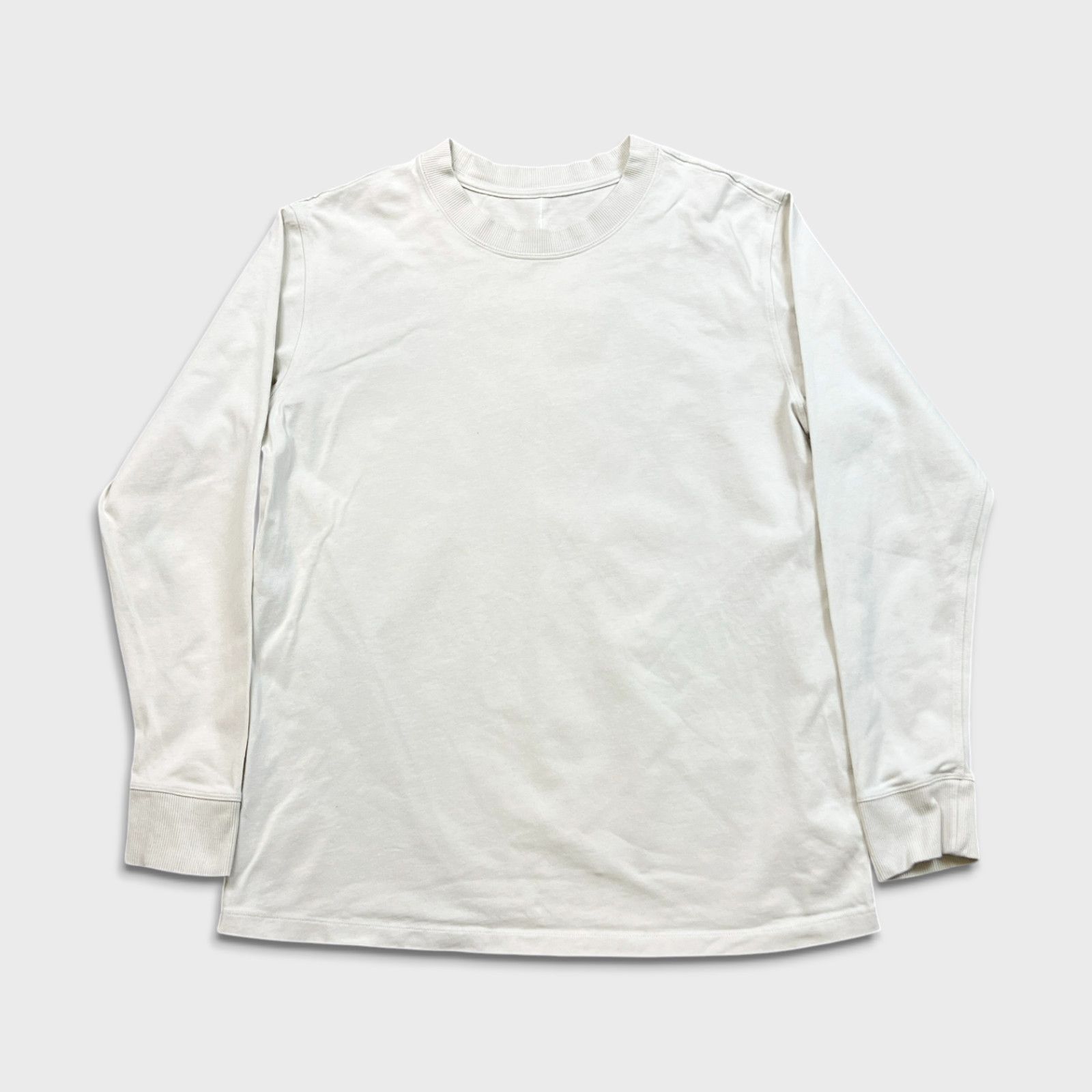 Lululemon Lululemon All Yours Shirt Womens White Pullover Long Sleeve Size S / US 4 / IT 40 - 1 Thumbnail