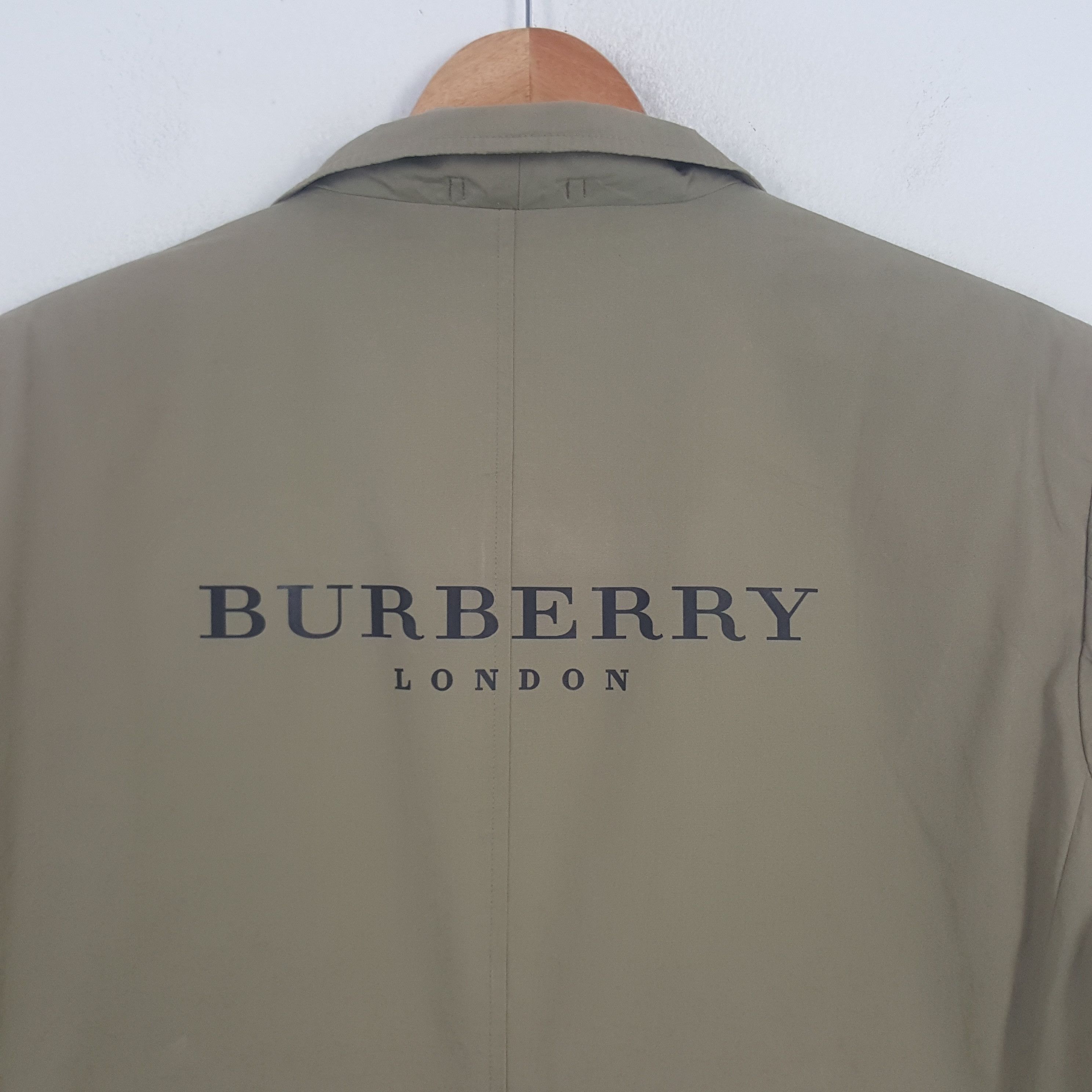 Burberry × Vintage Vintage Burberry London Designer Brand Blazer Jacket Size 38S - 2 Thumbnail