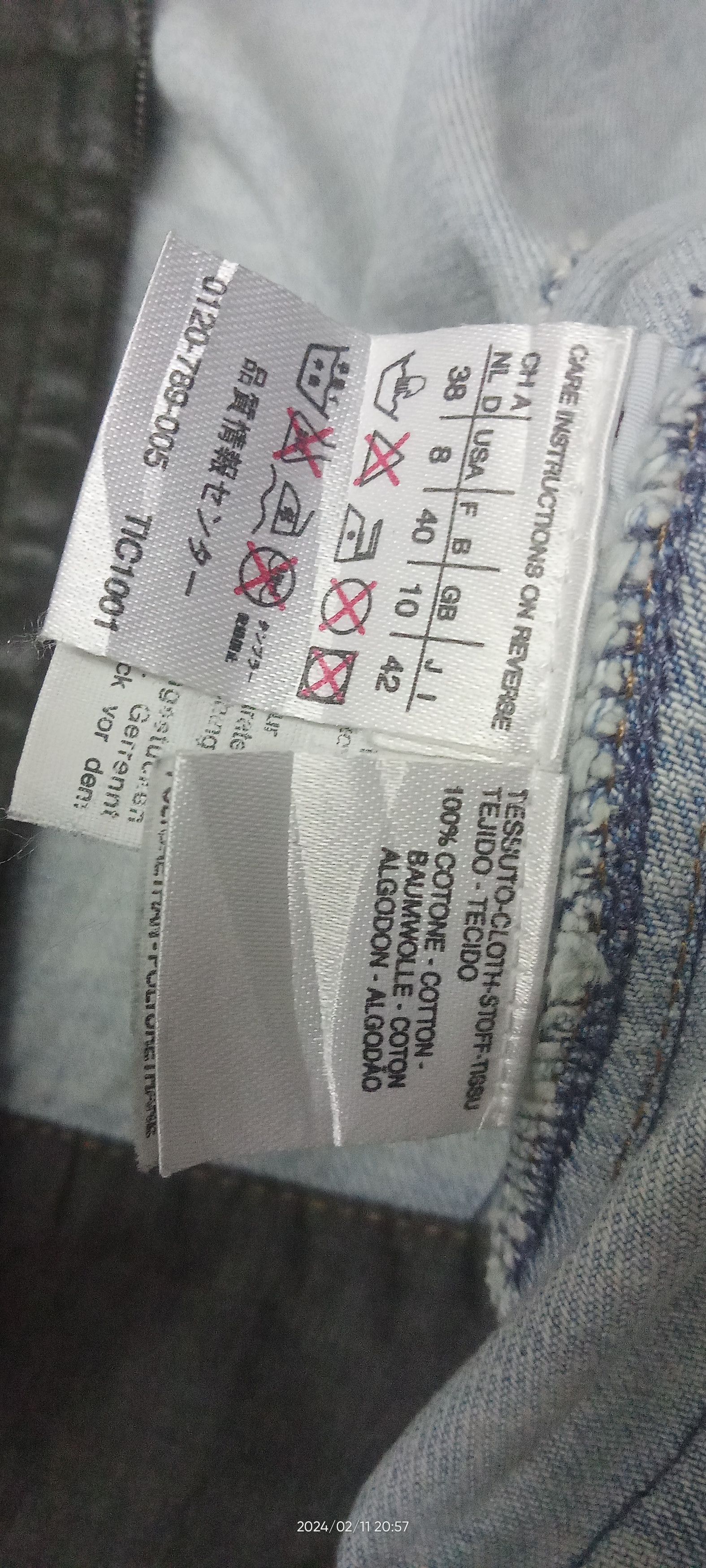 Sportmax SPORTMAX MADE IN POLAND JEANS JACKET Size XS / US 0-2 / IT 36-38 - 9 Thumbnail