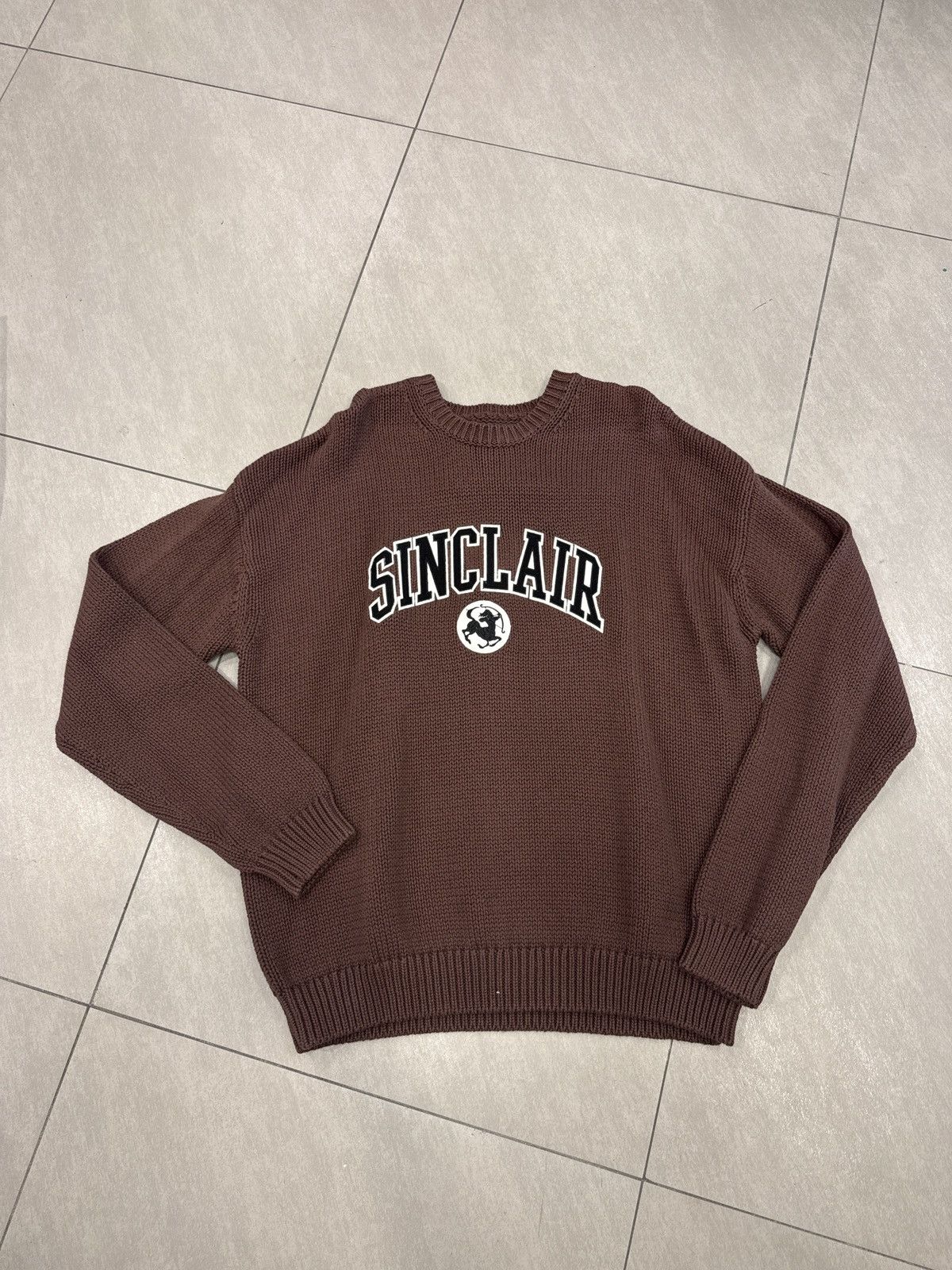 Sinclair Global Sinclair Global Brown Twill Sweater Size US XL / EU 56 / 4 - 1 Thumbnail