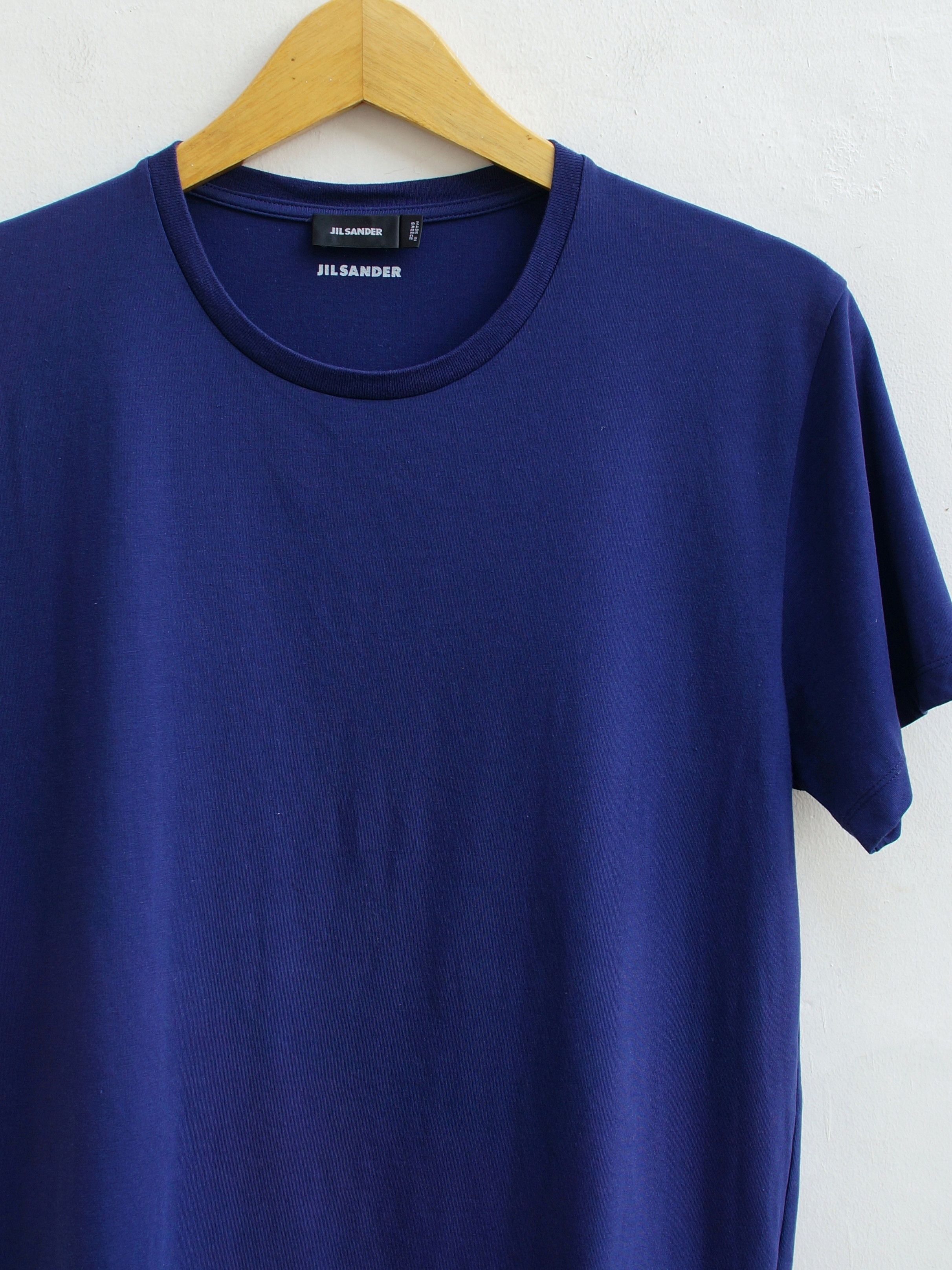 Jil Sander Jil Sander Short-Sleeve Plain Tshirt Size US M / EU 48-50 / 2 - 3 Thumbnail