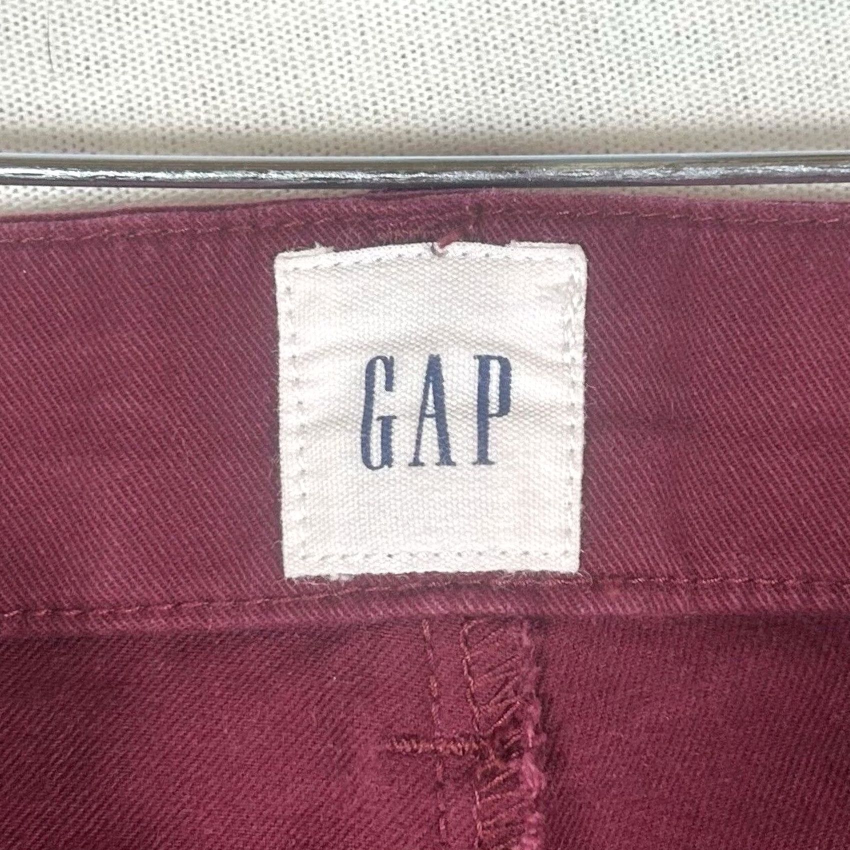 Gap Gap Pants Skinny Ankle 6 Red Pockets Classic Casual Womens Size 28" / US 6 / IT 42 - 3 Thumbnail
