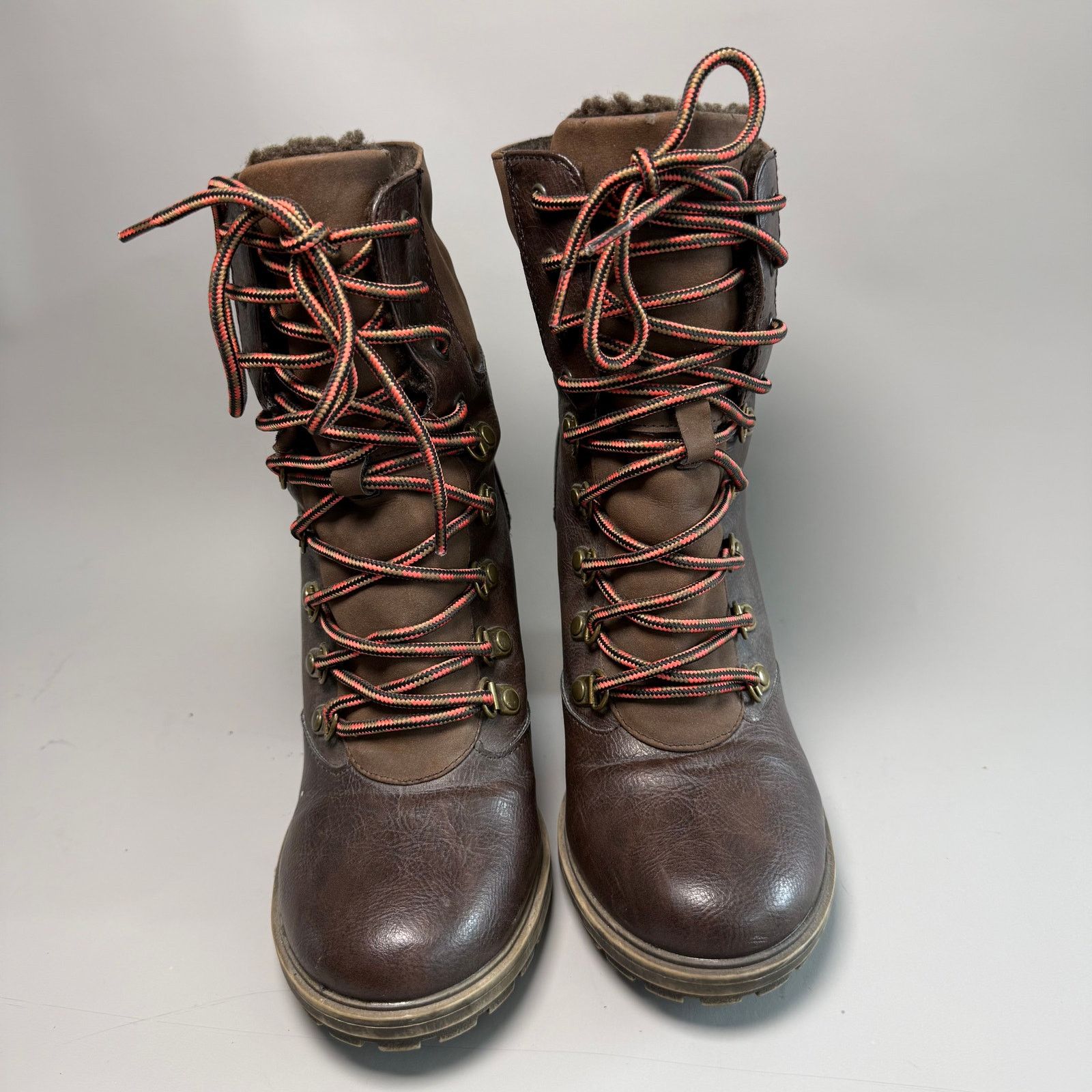 UNIONBAY UnionBay Lionel Fleece Lined Combat Boots Size US 8 / IT 38 - 2 Thumbnail