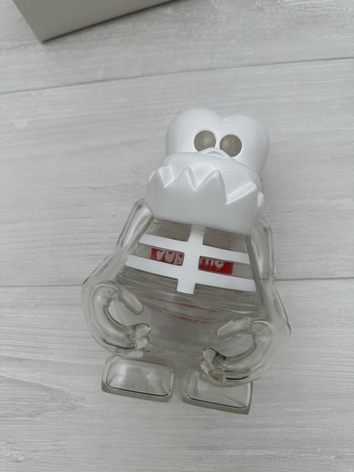Supreme x Bounty Hunter Skull Kun Figurine Lucite White Box