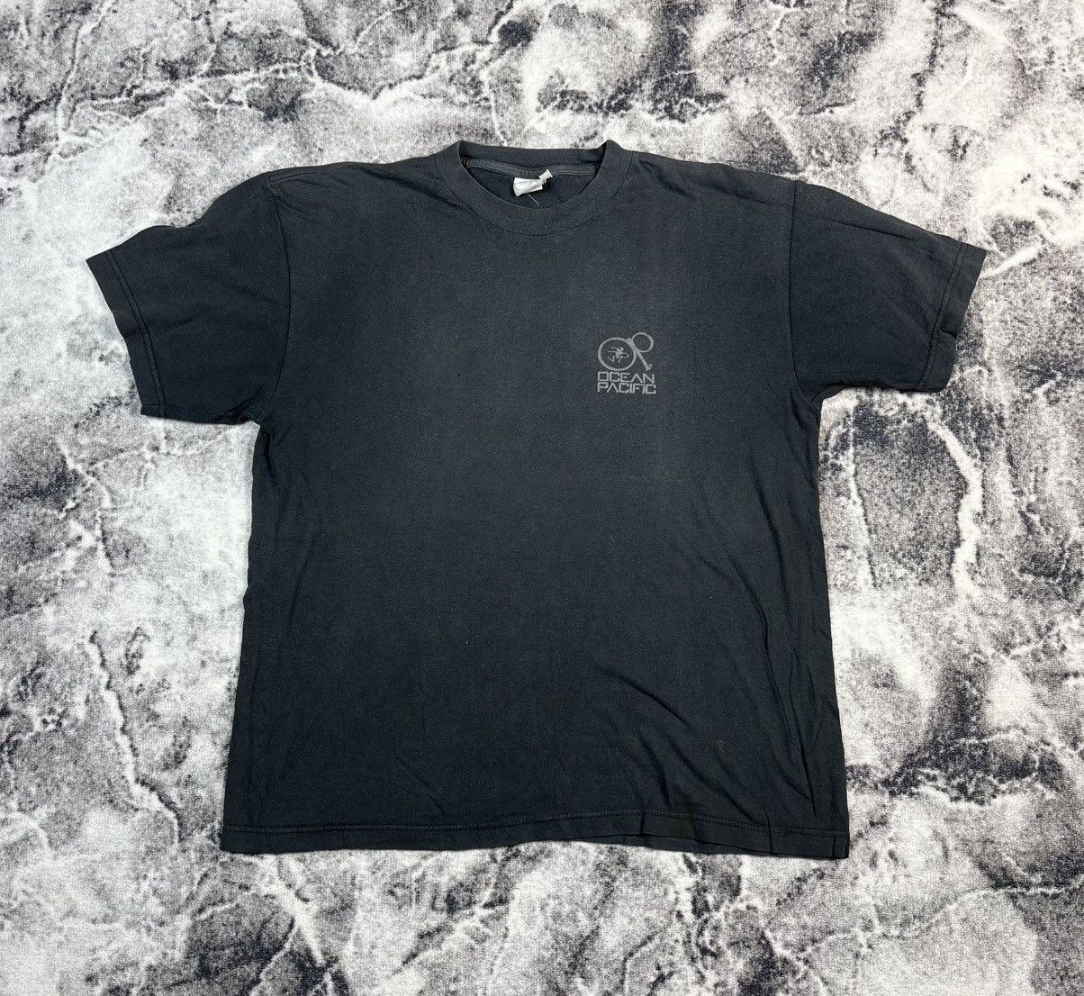 Ocean Pacific Vintage Ocean Pacific Surf Graphic Tee Distressed Fade Size US L / EU 52-54 / 3 - 2 Thumbnail