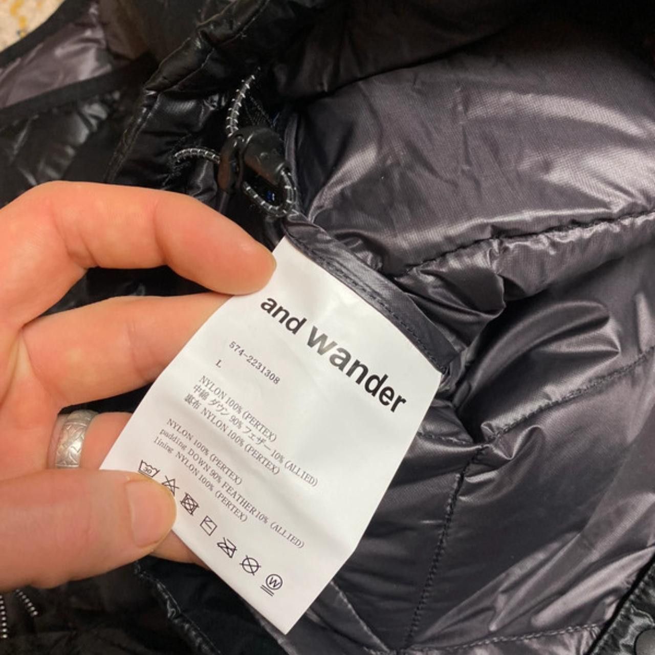 And Wander And Wander Puffer Down Weste Daunenweste Gilet outdoor Size US L / EU 52-54 / 3 - 6 Thumbnail