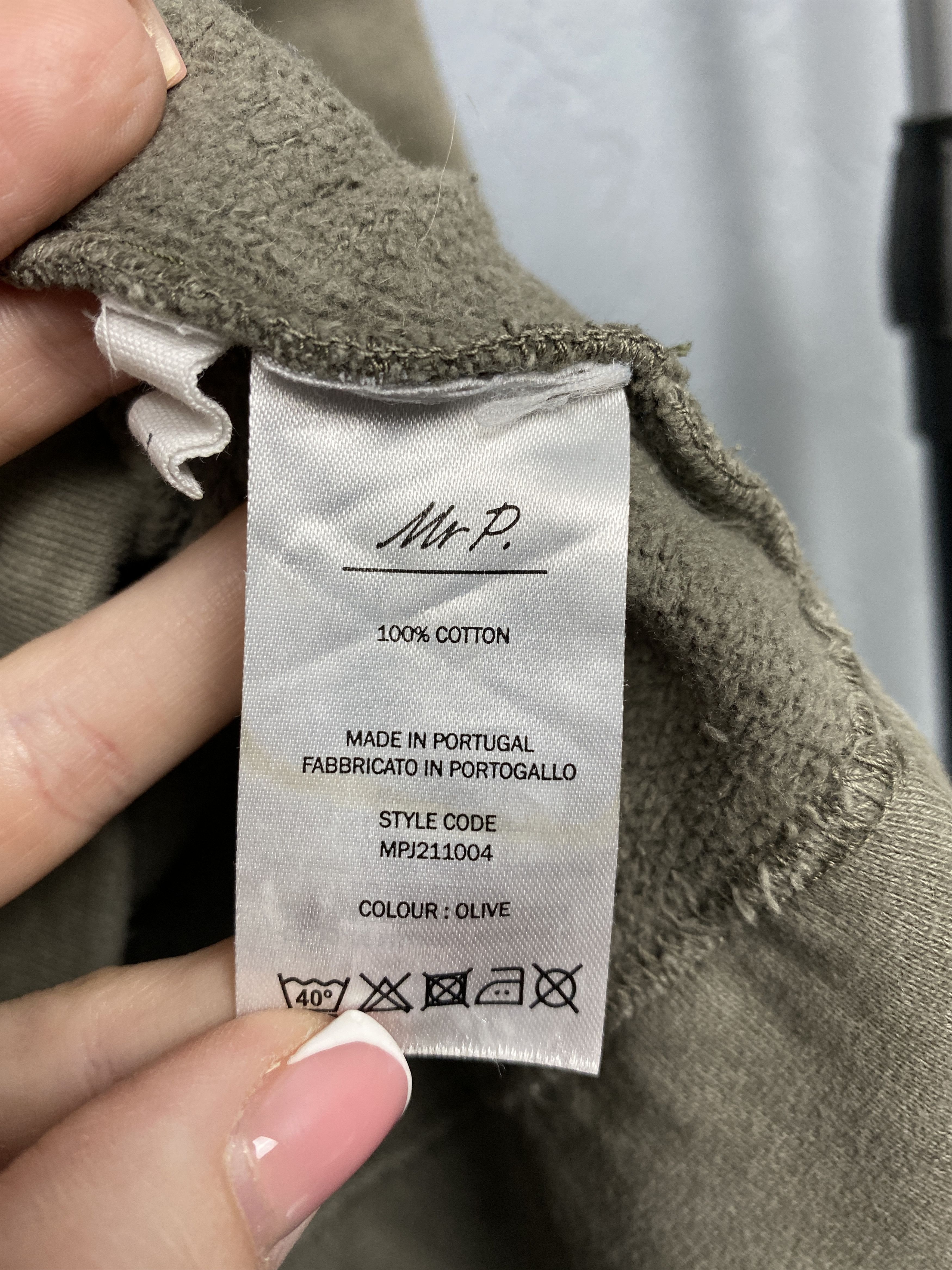 Mr P. Mr. P Mr Porter Basic Mens Sweatshirt Size US L / EU 52-54 / 3 - 5 Thumbnail