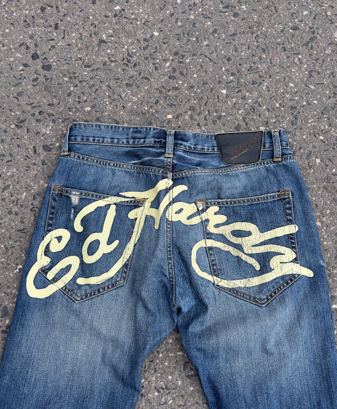Christian Audigier × Ed Hardy × True Religion y2k's ed hardy final boss Size US 32 / EU 48 - 1 Thumbnail