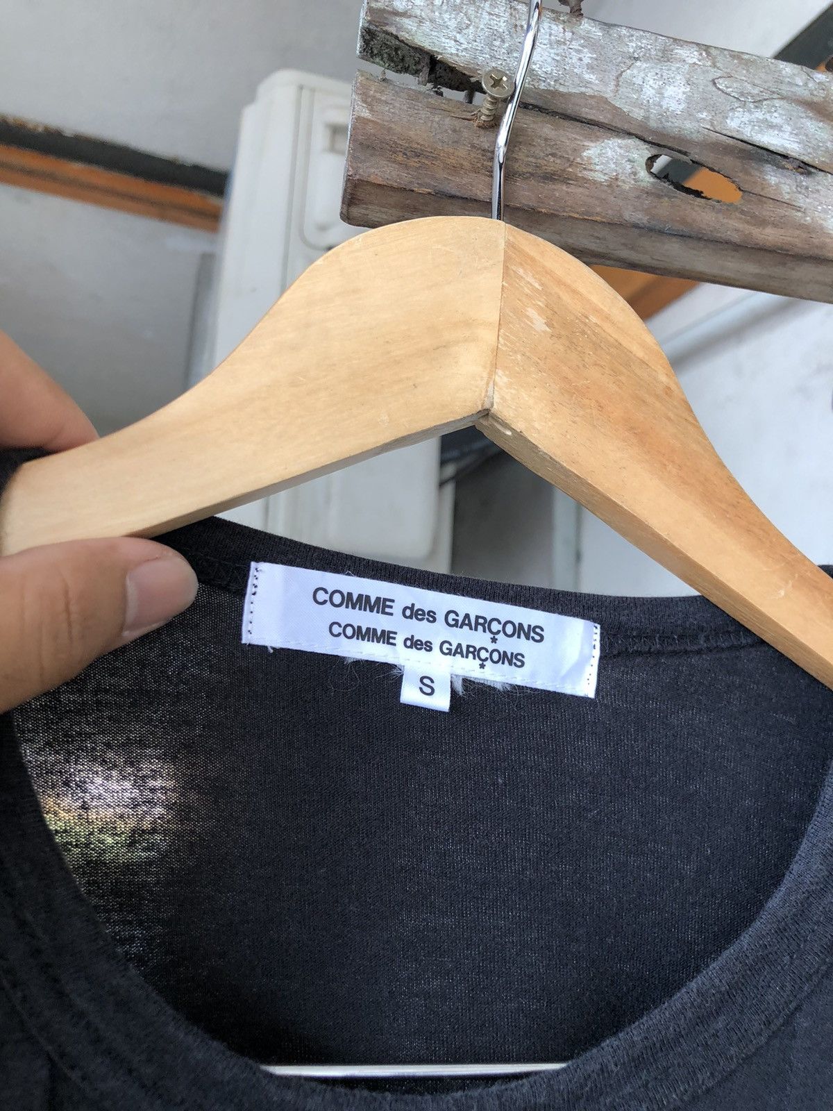 Comme des Garcons Comme des Garcons Faded Bondage Punk Long Sleeve Tshirt Size S / US 4 / IT 40 - 5 Thumbnail