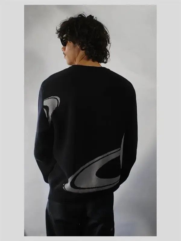 Designer × Vintage Creative Stripes Sweater Size US L / EU 52-54 / 3 - 2 Thumbnail