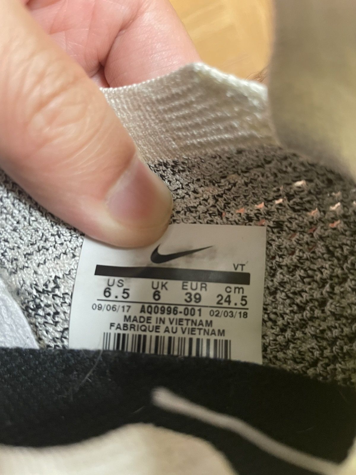 Acronym × Nike Acronym Nike Vapormax Moc 2 Size US 6.5 / EU 39-40 - 6 Thumbnail
