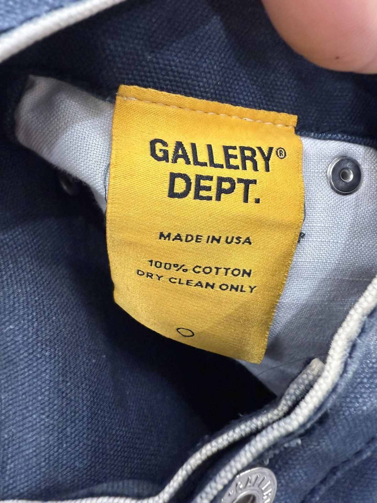 Gallery Dept. Gallery Dept. Navy Carpenter Jeans Size US 33 - 12 Thumbnail