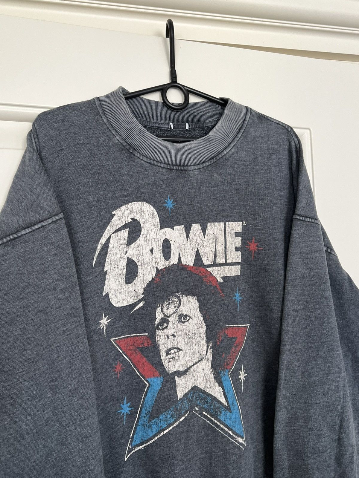 Band Tees Bowie Band Sweatshirt Rock Musician Size US M / EU 48-50 / 2 - 5 Thumbnail