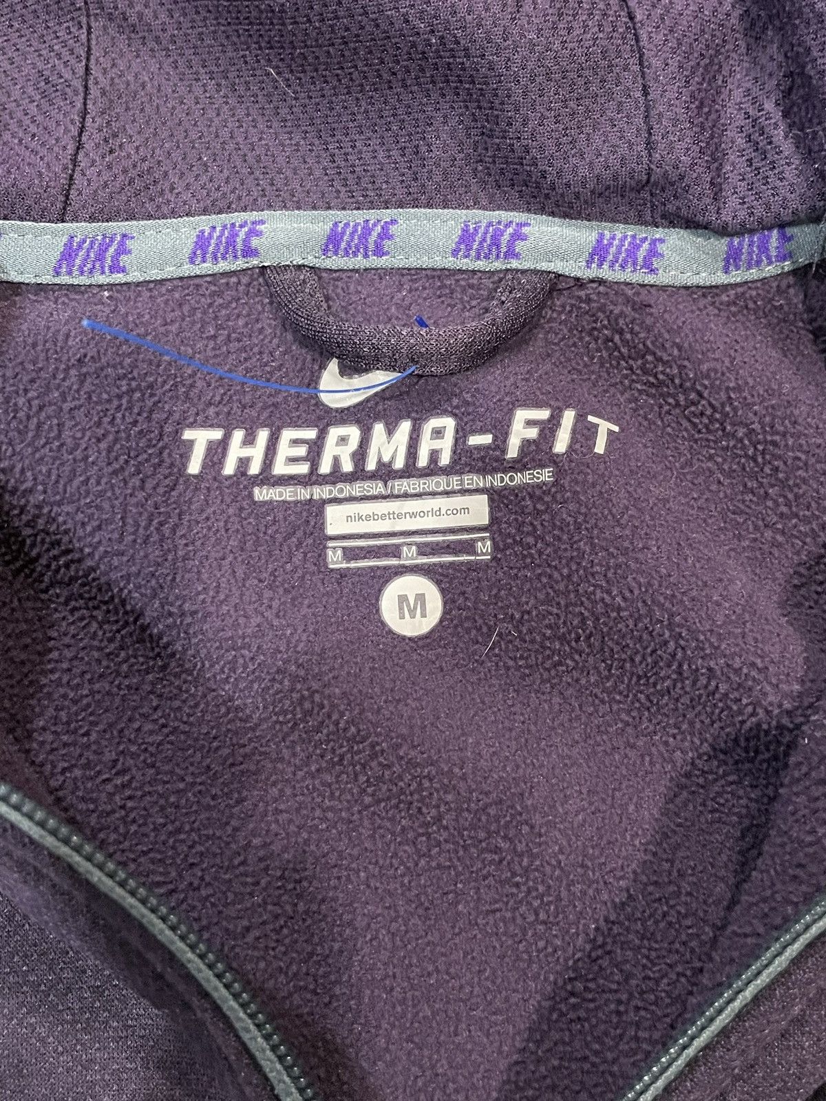 Nike Nike Thermal-Fit purple zip-up hoodie Size US M / EU 48-50 / 2 - 3 Thumbnail