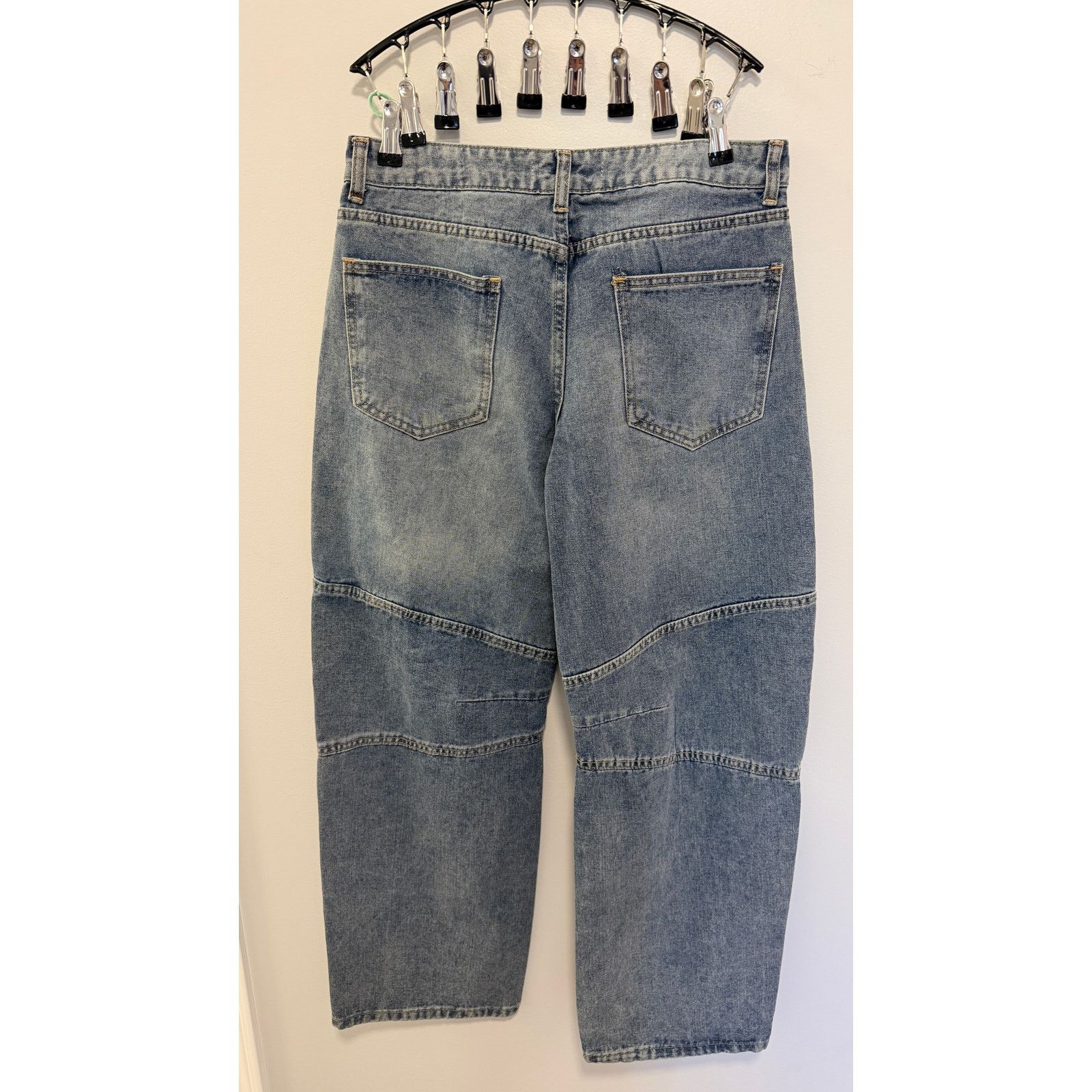 Other Cali 1850 Low Rise Wide Leg Baggy Jeans Y2K In Size 12 Size 34" / US 12 / IT 48 - 3 Thumbnail