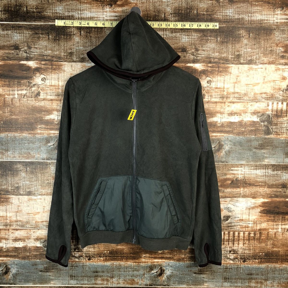 Undercover × Uniqlo DL Uniqlo X Undercover Green Hoodie sweater #A1579 Size US M / EU 48-50 / 2 - 3 Thumbnail