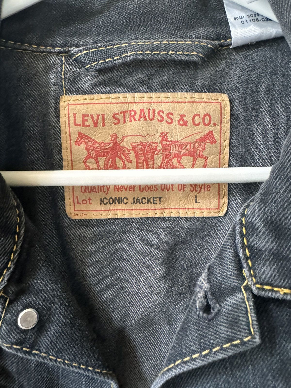 Levi's Vintage Clothing Levi’s denim jacket Size US L / EU 52-54 / 3 - 3 Thumbnail