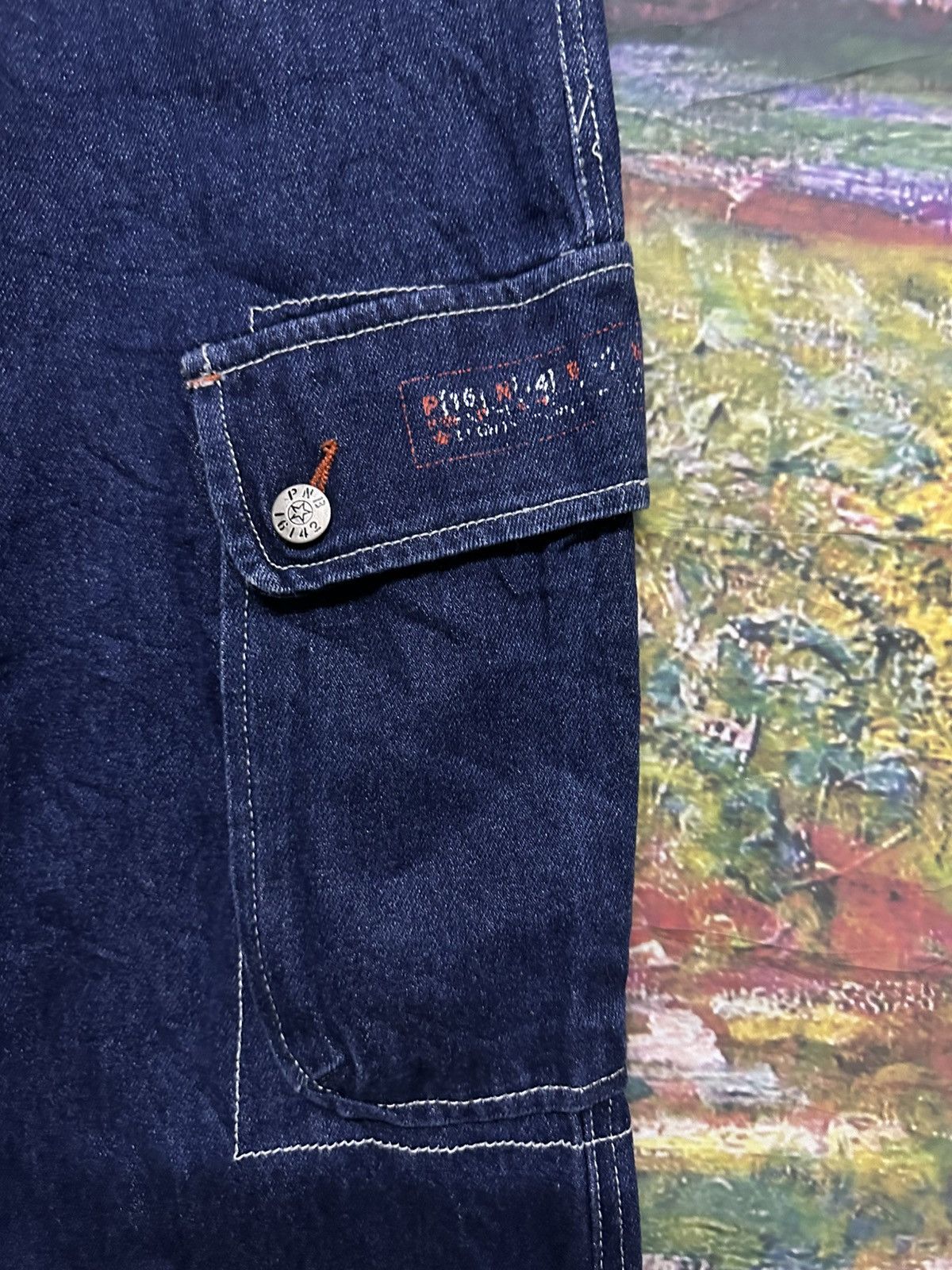 JNCO Vintage PNB Baggy jnco style jeans cargo Size US 34 / EU 50 - 6 Thumbnail