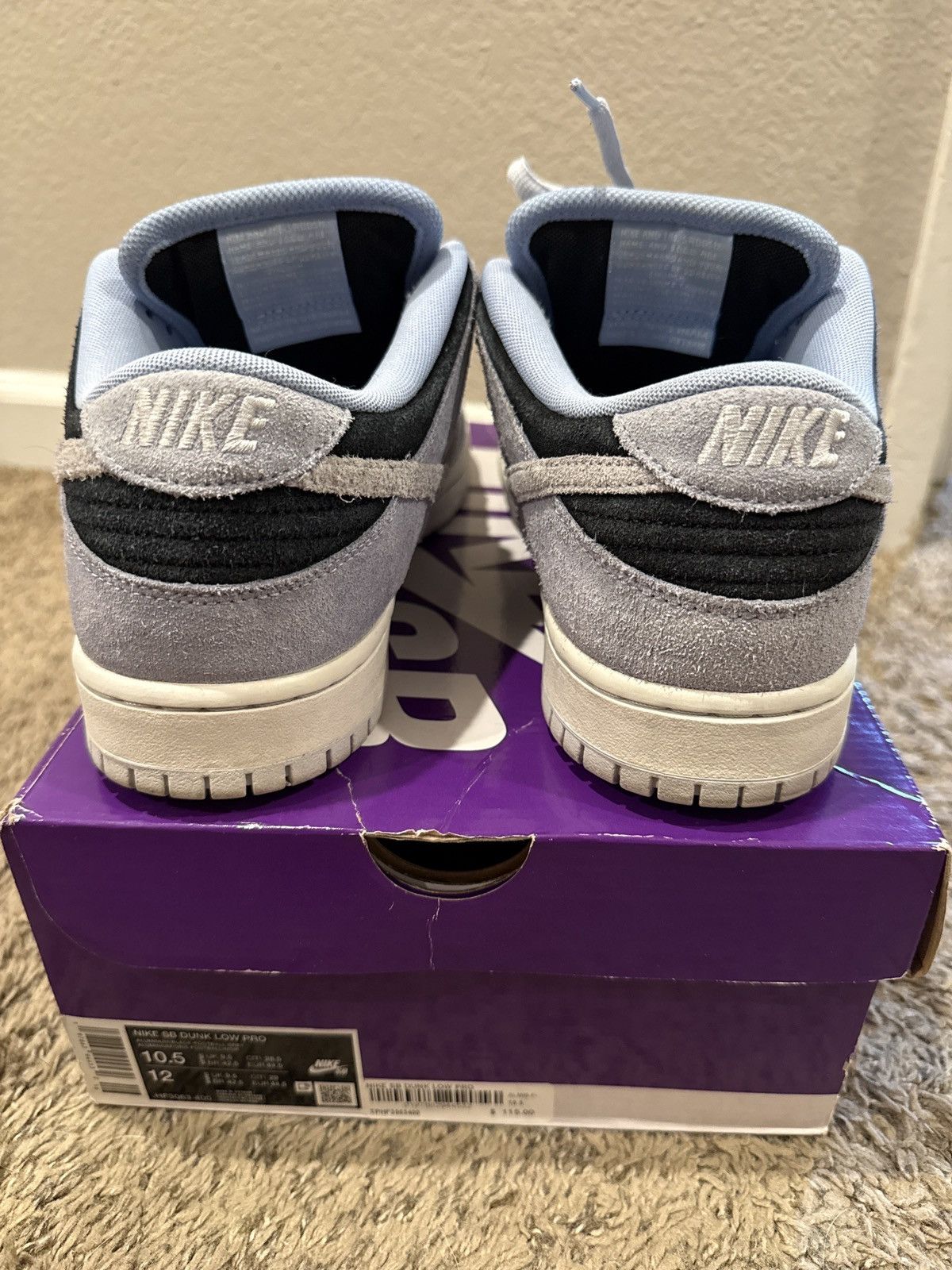 Nike SB Nike SB Dunk Low “Aluminum” Size US 10.5 / EU 43-44 - 5 Thumbnail
