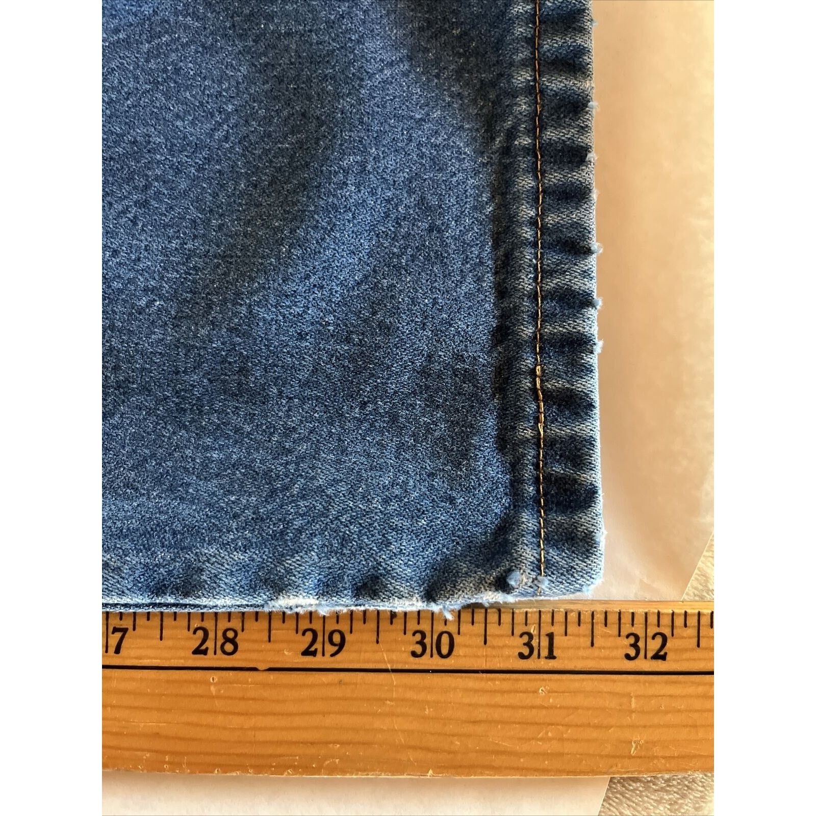 Wrangler Wrangler Jeans Men’s 32x31 Blue Denim Straight Leg Outdoor Size US 32 / EU 48 - 8 Thumbnail