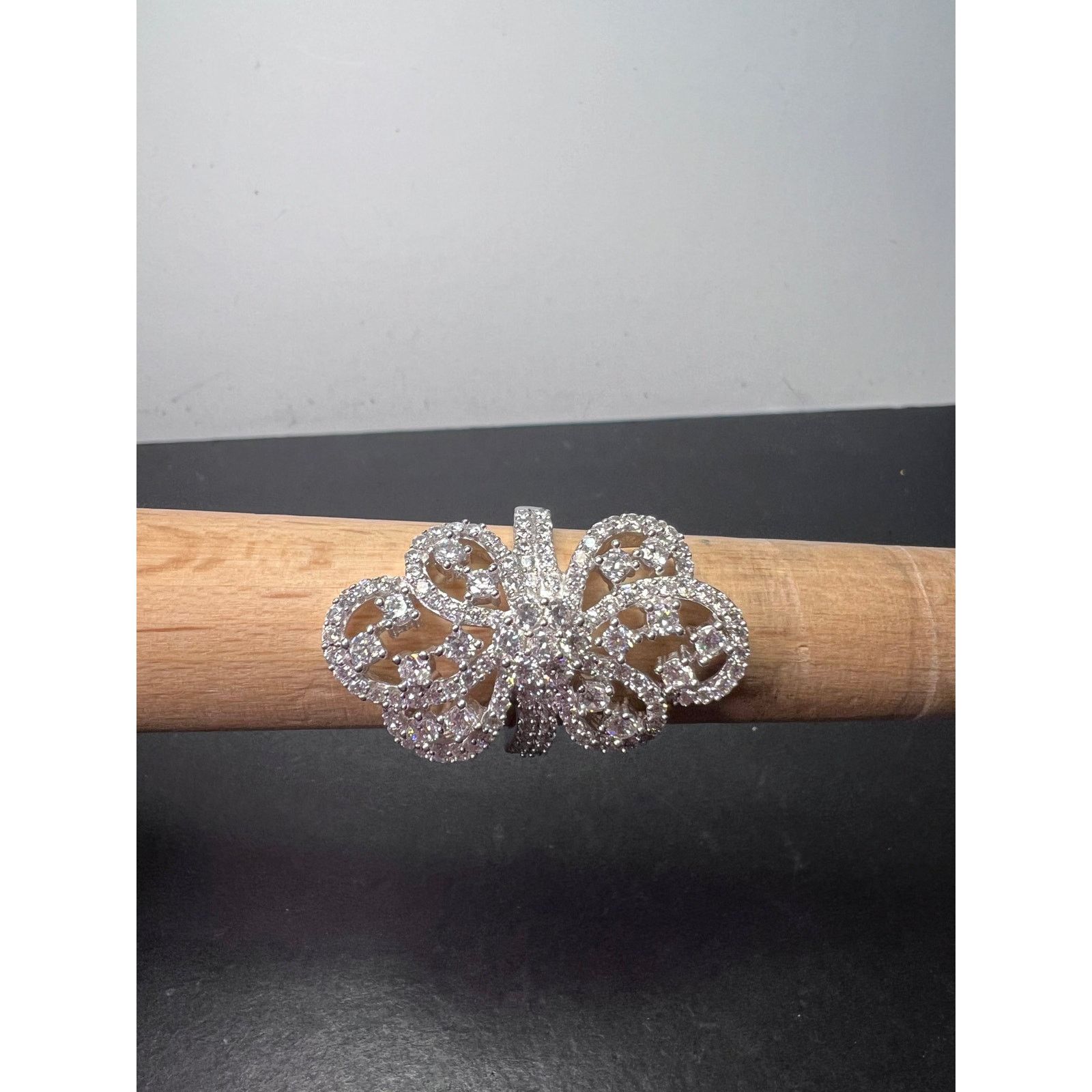 Other CZ cocktail ring In sterling silver size 9.5 Size ONE SIZE - 5 Thumbnail