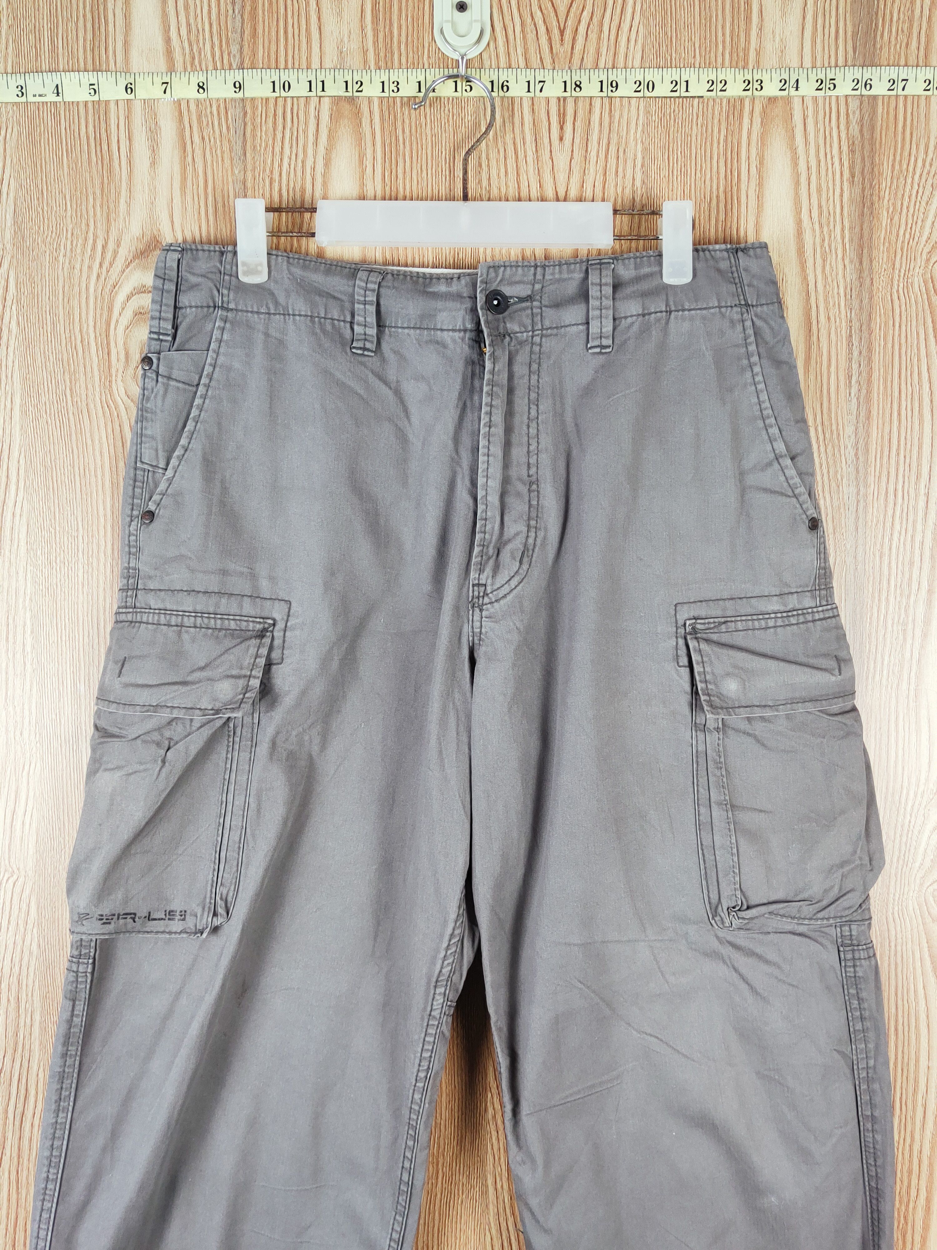 Japanese Brand Evenriver Dark Gray Multipocket Tactical Joggers #W322 Size US 32 / EU 48 - 2 Thumbnail