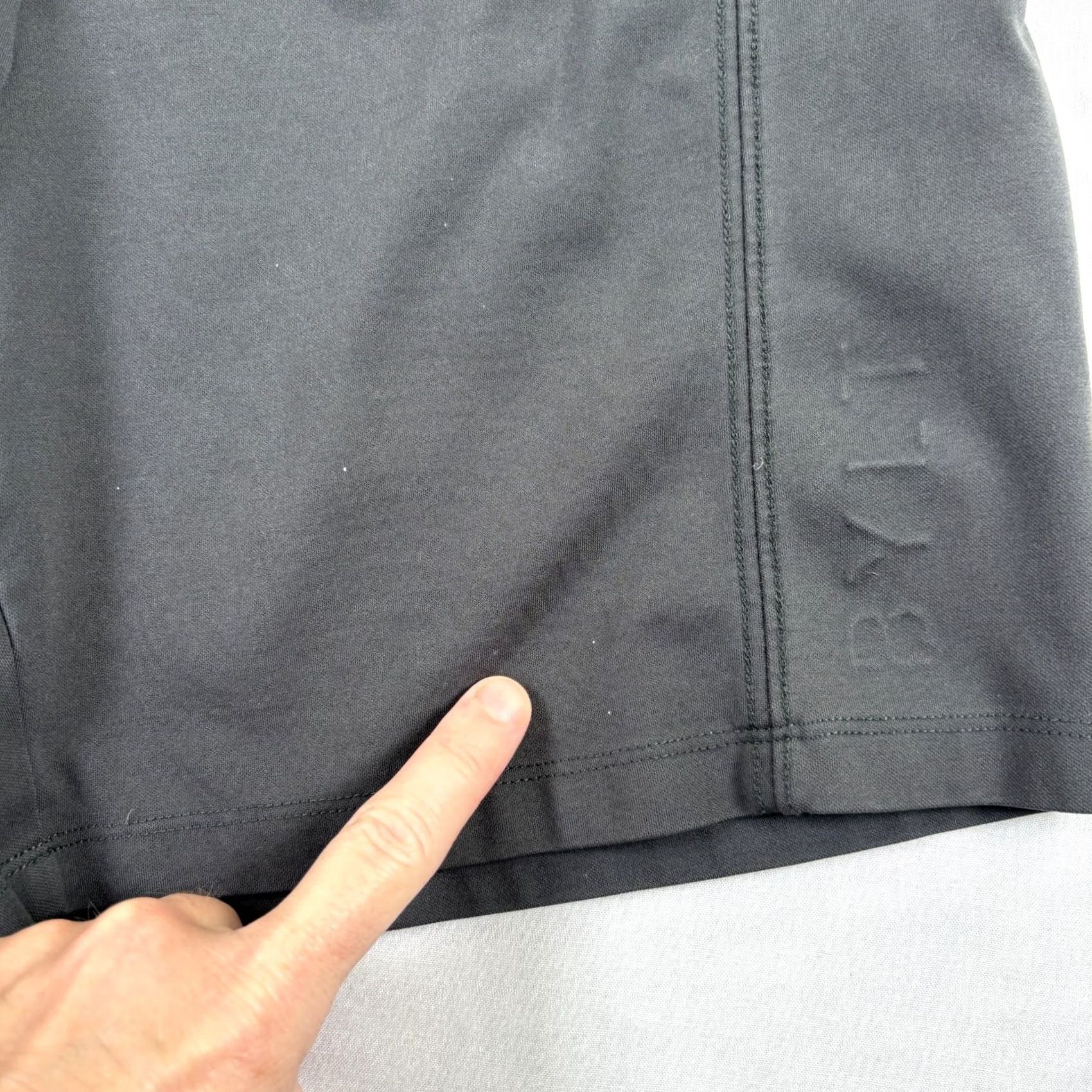 Asics BYLT Jogger Shorts Mens S Gray Premium Basics Casual Stretch Athleisure Size US 29 - 3 Thumbnail