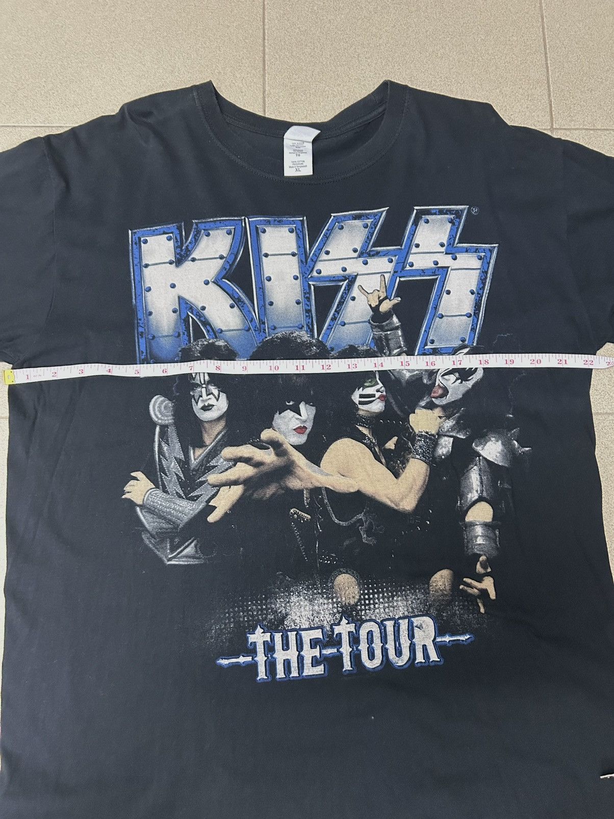 Band Tees × KISS × Vintage 2012 Kiss the tour Oslo Norway T-Shirt Size US XL / EU 56 / 4 - 12 Thumbnail