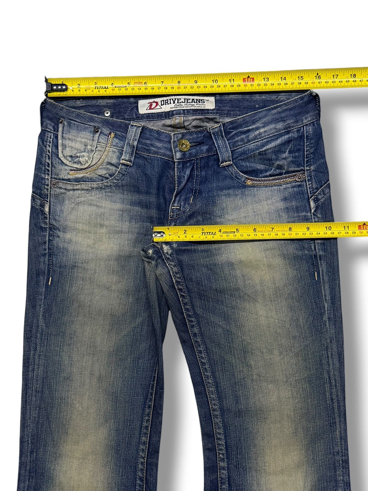 Japanese Brand Exotic Vintage Denim Drive Falcon 7.0 Limited Edition | W31 Size 31" - 19 Thumbnail