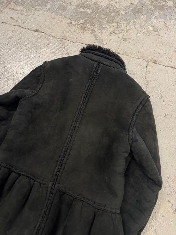 Yves Saint Laurent AW2006 Yves Saint Laurent Black Shearling Buttoned Jacket Size M / US 6-8 / IT 42-44 - 5 Thumbnail