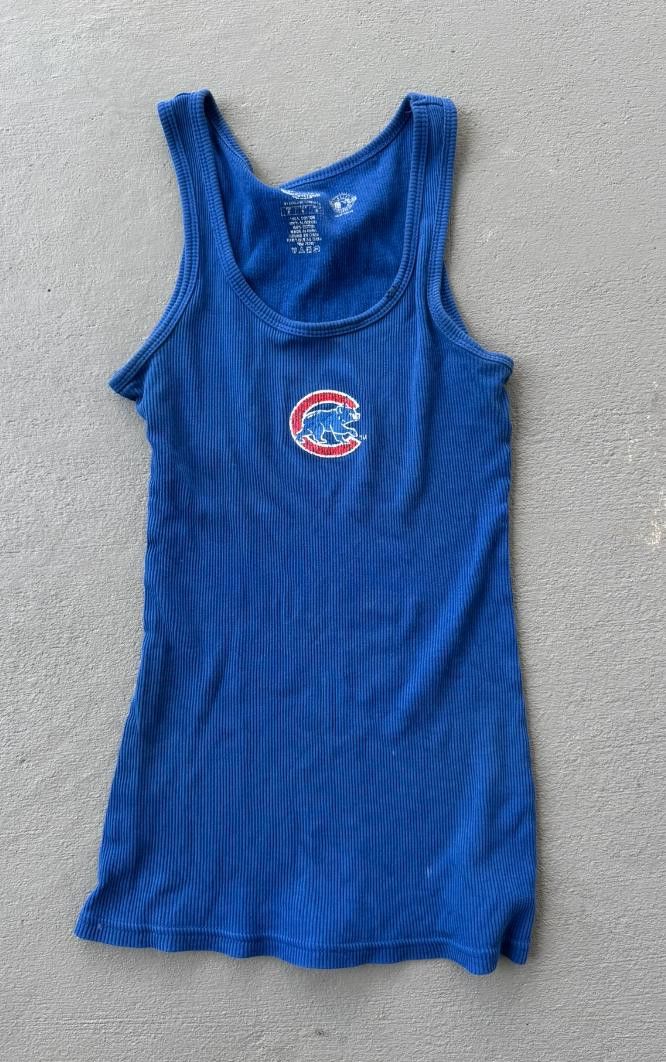 Designer Chicago Cubs Tank Top S Size S / US 4 / IT 40 - 1 Thumbnail