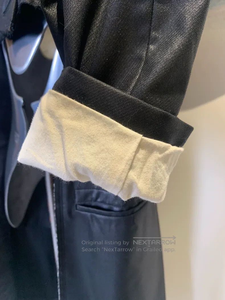 Comme des Garcons Comme Des Garcons Cut-out faux leather long coat Size S / US 4 / IT 40 - 8 Thumbnail